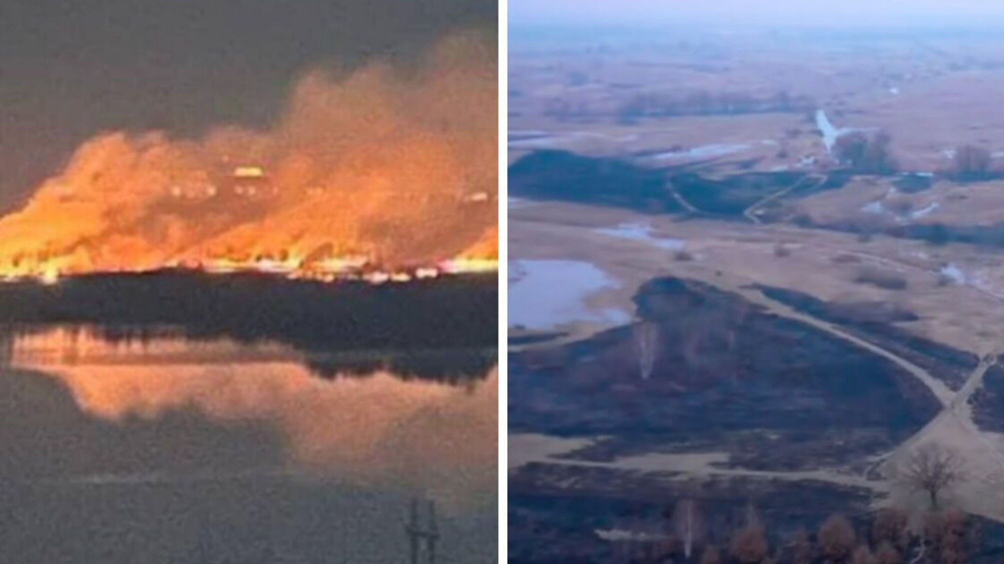 Сгорели 3 гектара зеленой зоны в столице