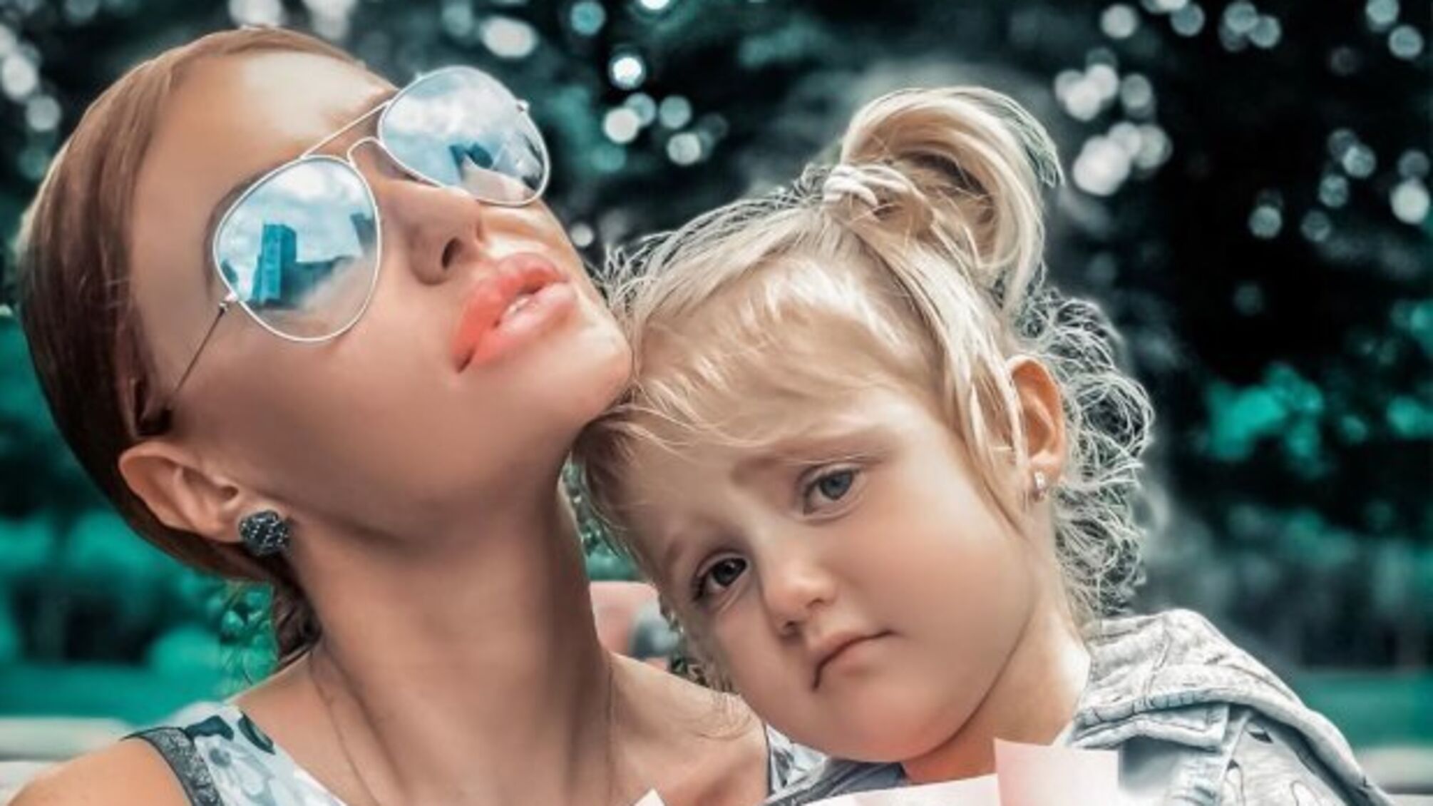 Слава Каминская показала новый цвет волос своей дочери Лауры