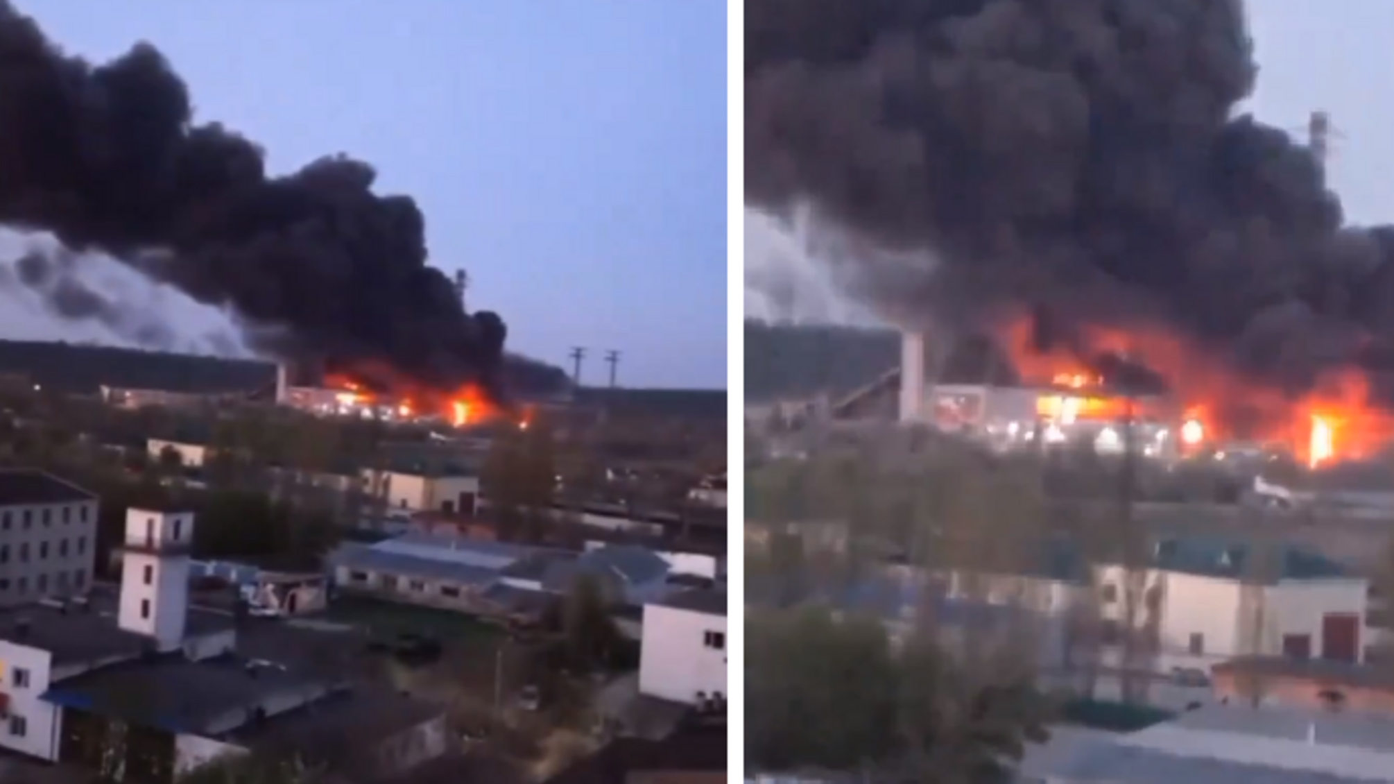 Россияне уничтожили Трипольскую ТЭС в Киевской области: жителей просят закрыть окна и сделать запас воды
