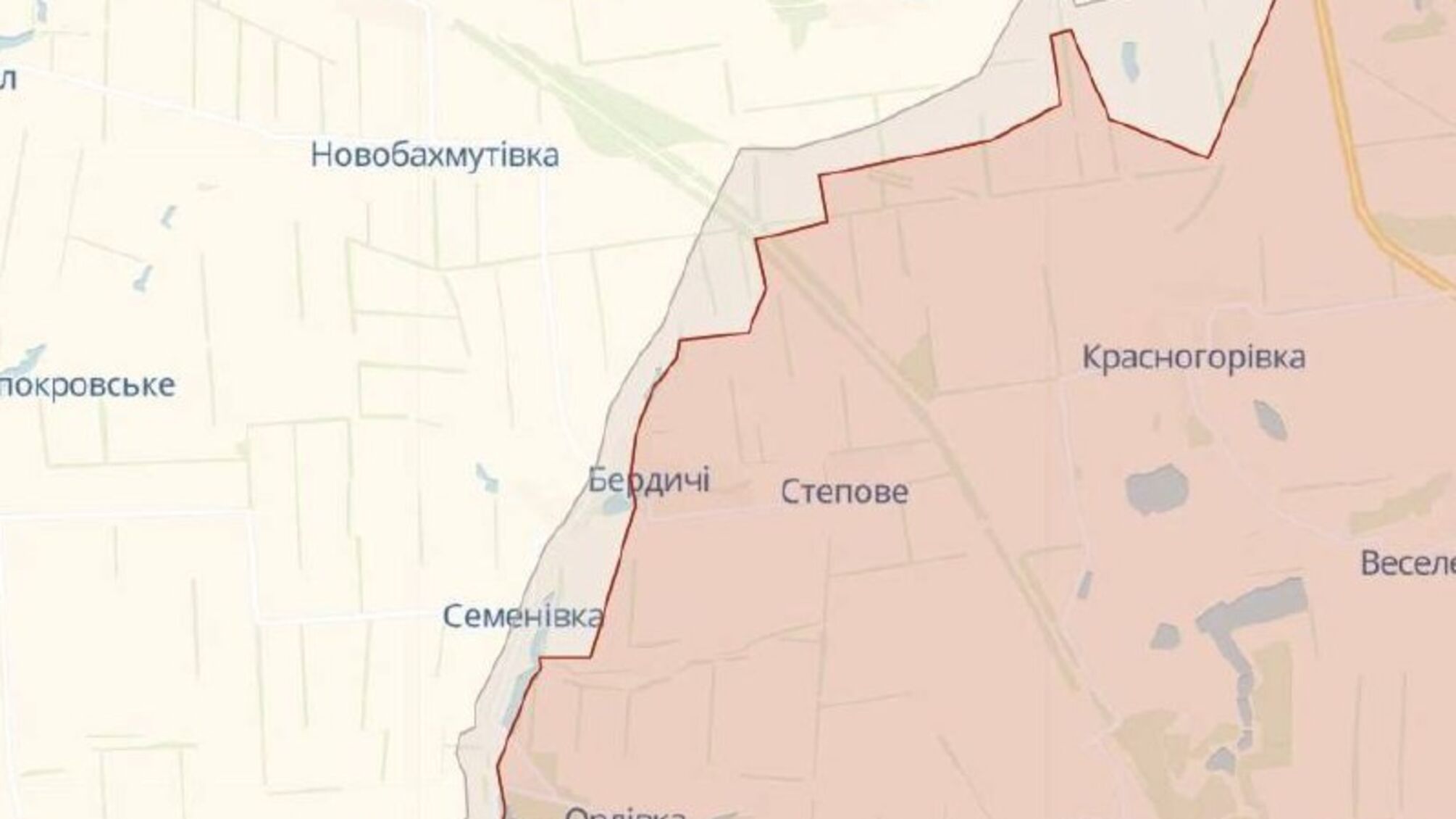 Росіяни просунулися північніше Бердичів на Донеччині, – DeepState