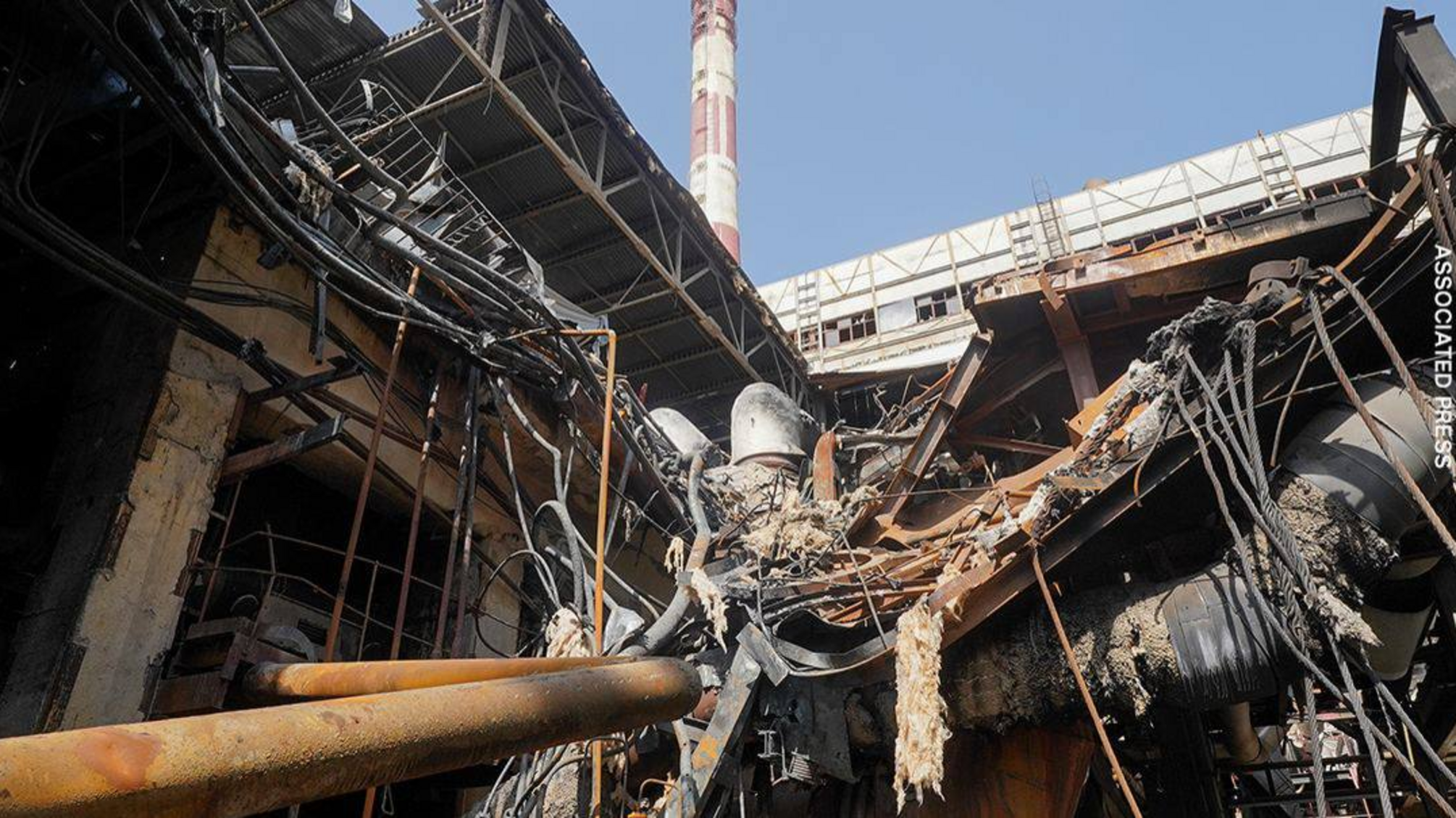 зруйнована Трипільська ТЕС