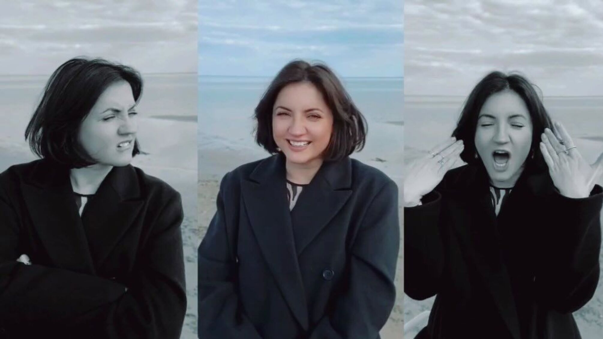 Оля Цибульська ч\б