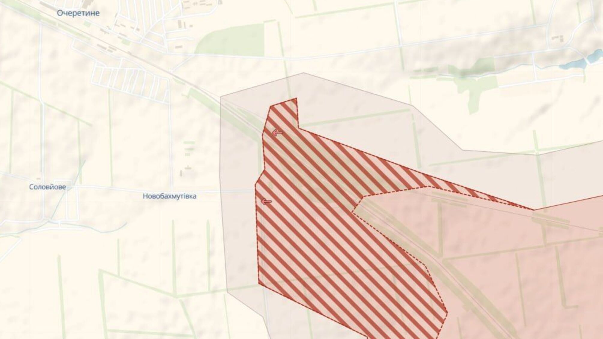 Карта боевых действий