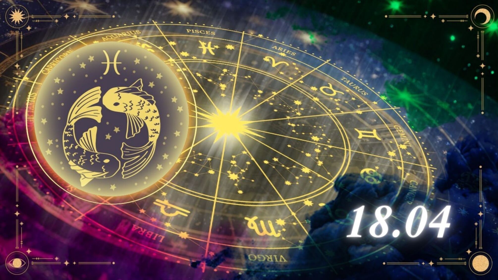 Значок знака Зодіаку Риби