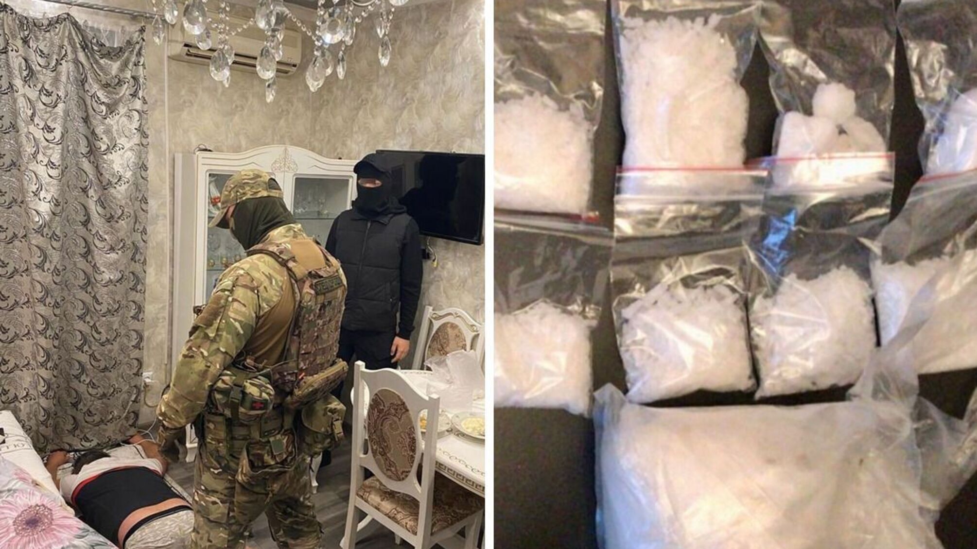 Задержанный, полиция и наркотики