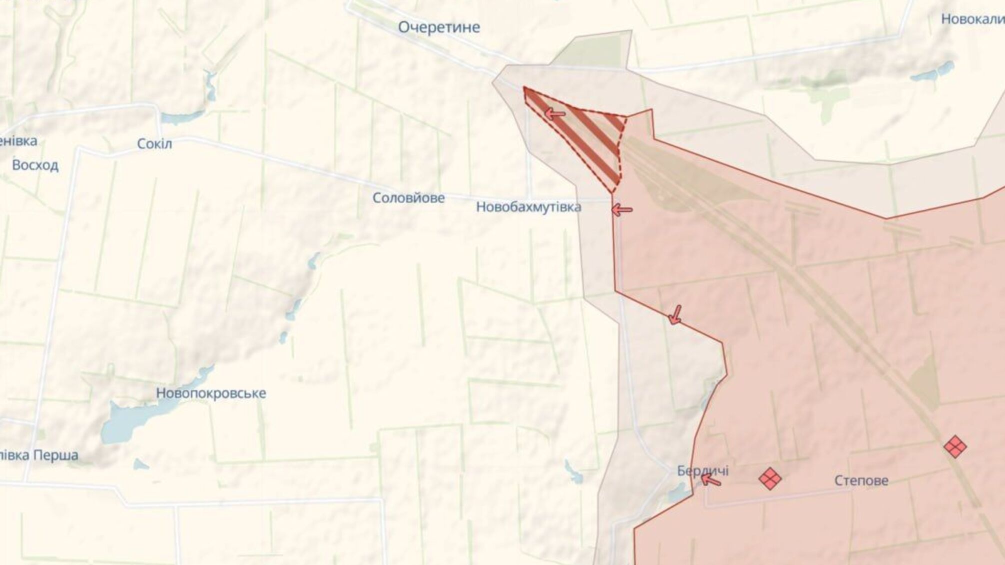 Россияне продвинулись в одном из населенных пунктов Донбасса