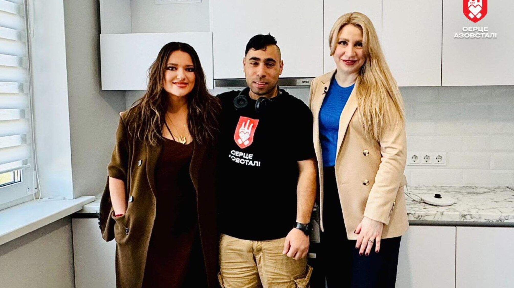 Наталя Могилевська і оборонець Маріуполя