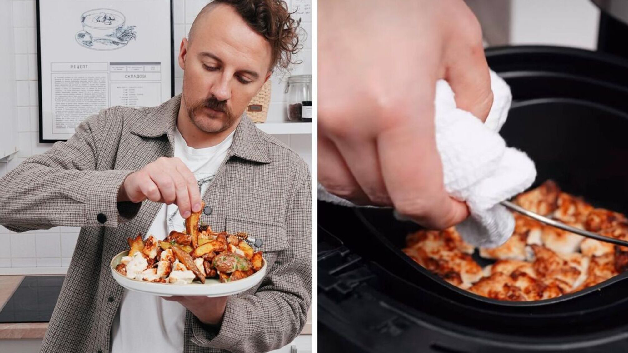 Рецепт картофеля с курицей