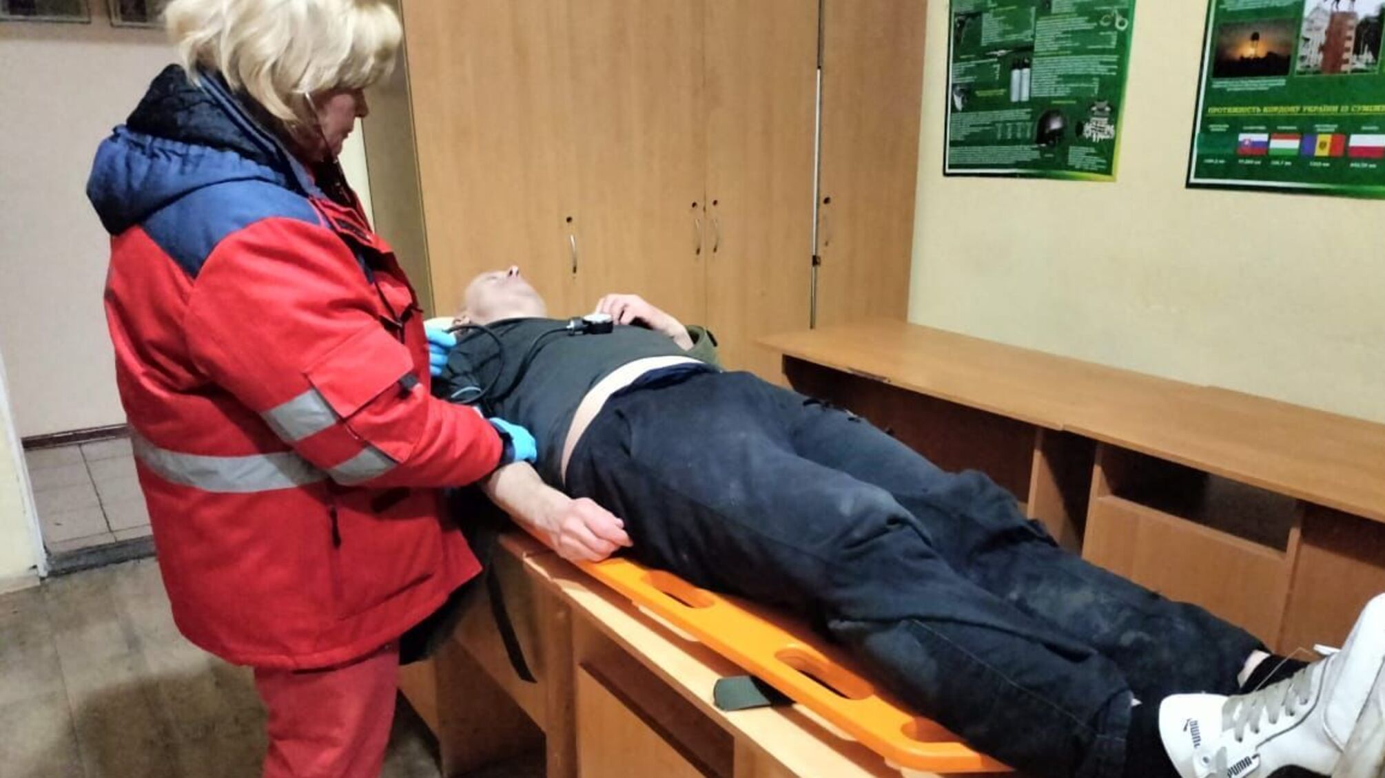Мужчина, пытаясь незаконно пробраться в Молдову, сломал себе ногу