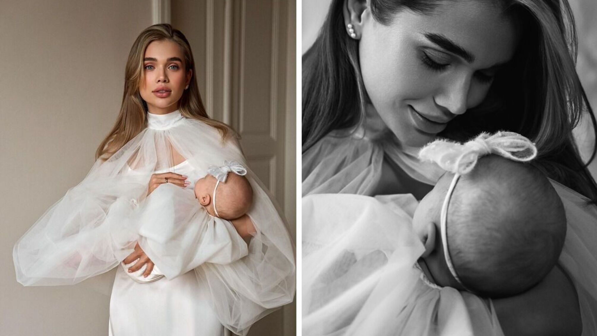 Блоггерша Саша Бо с дочерью