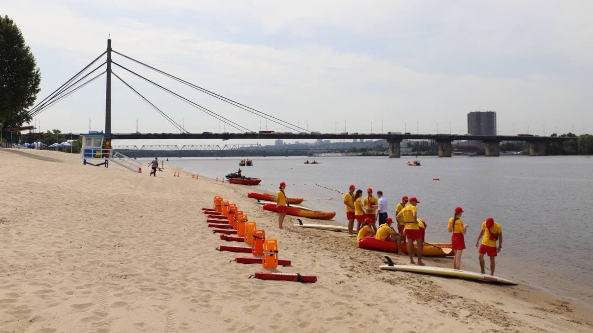 Пляжи Киева останутся закрытыми