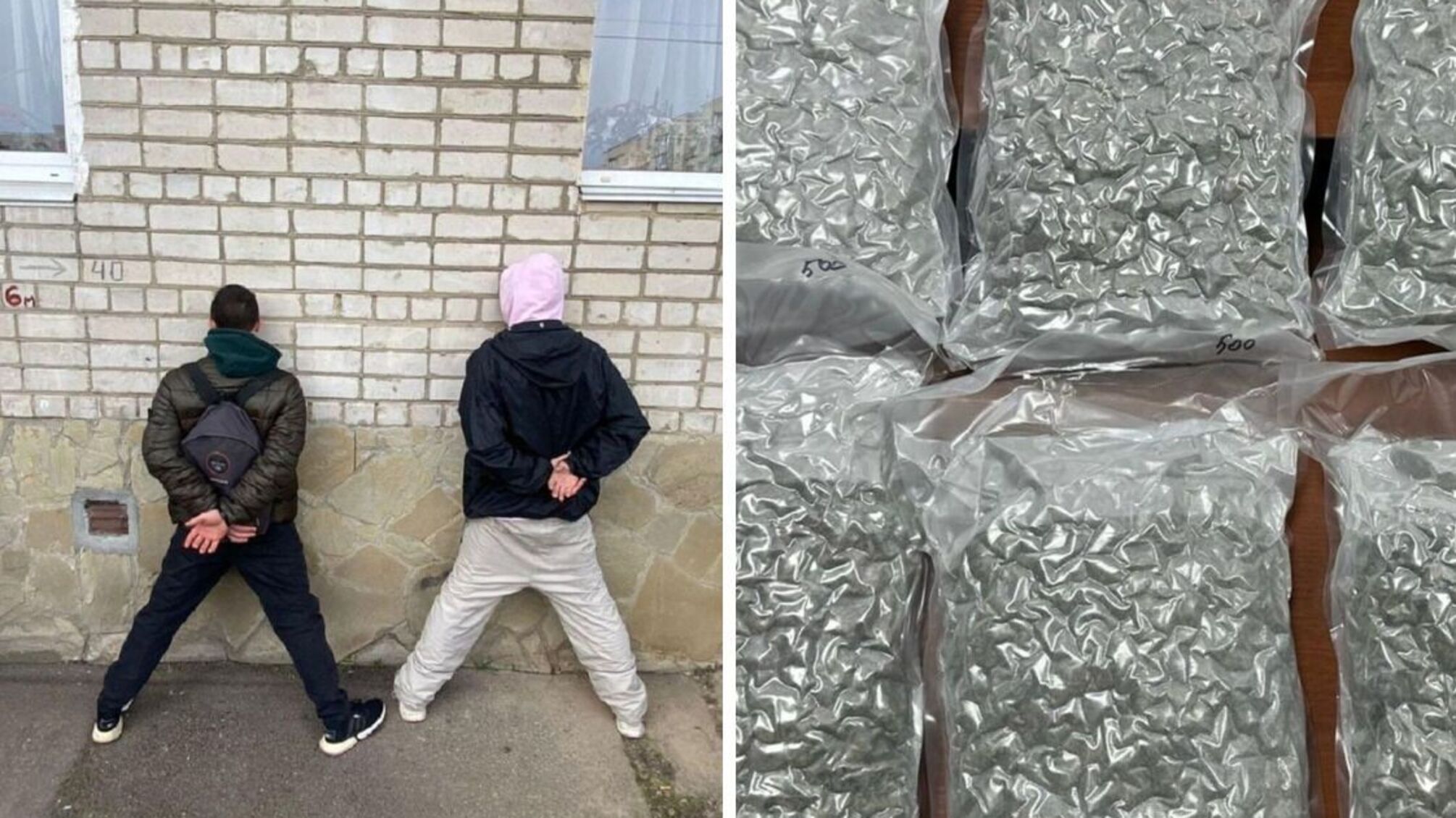 Задержанные и наркотики