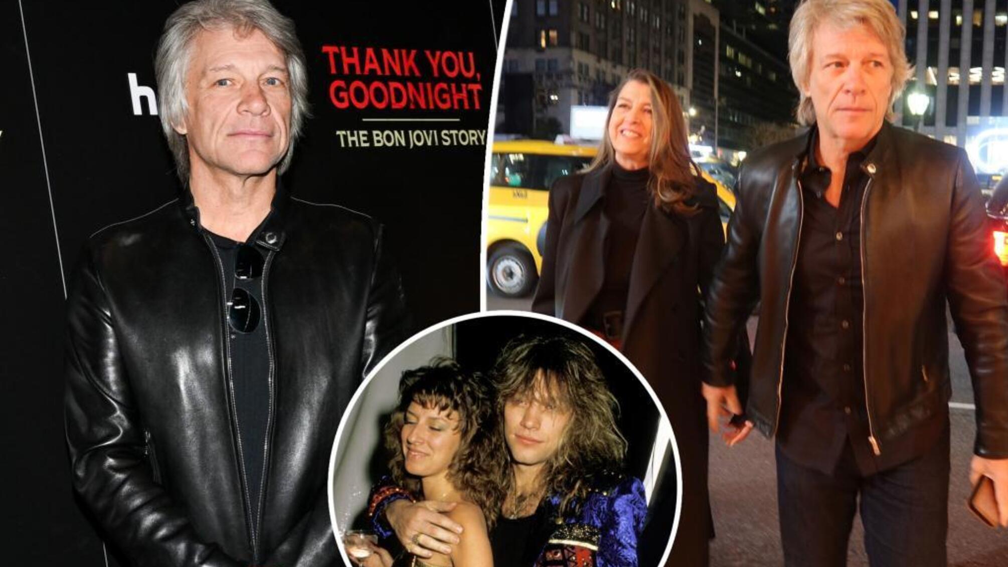 Бон Джові з дружиною