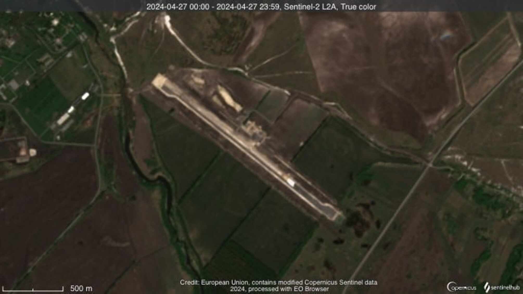 Россия строит аэродром у границы с Украиной: установлены координаты объекта