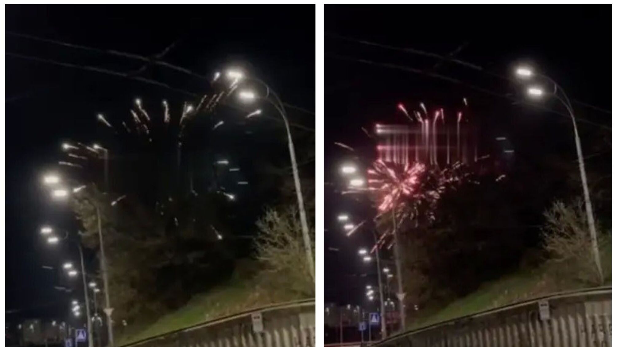 Запустив салют на столичному Печерську, щоб привітати дружину з річницею