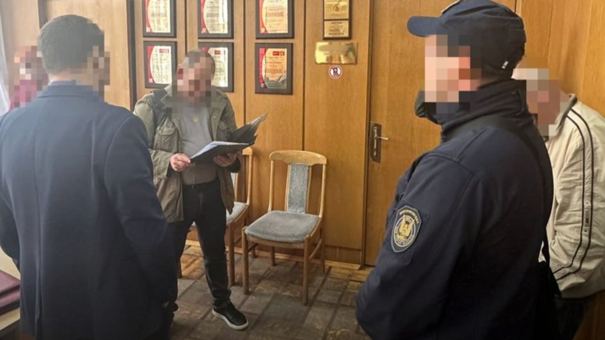 Подозреваемый и работники НАБУ и САП