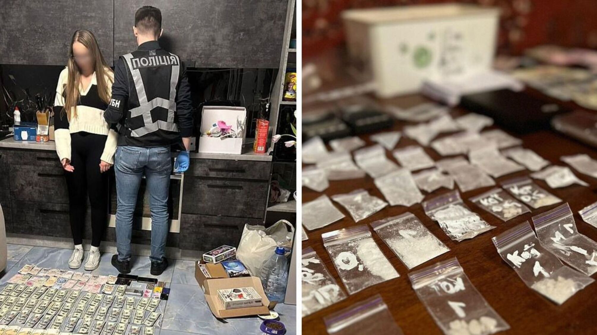 Ежемесячный заработок около 300 тыс. грн на торговле кокаином: наркобизнесменам сообщили о подозрении