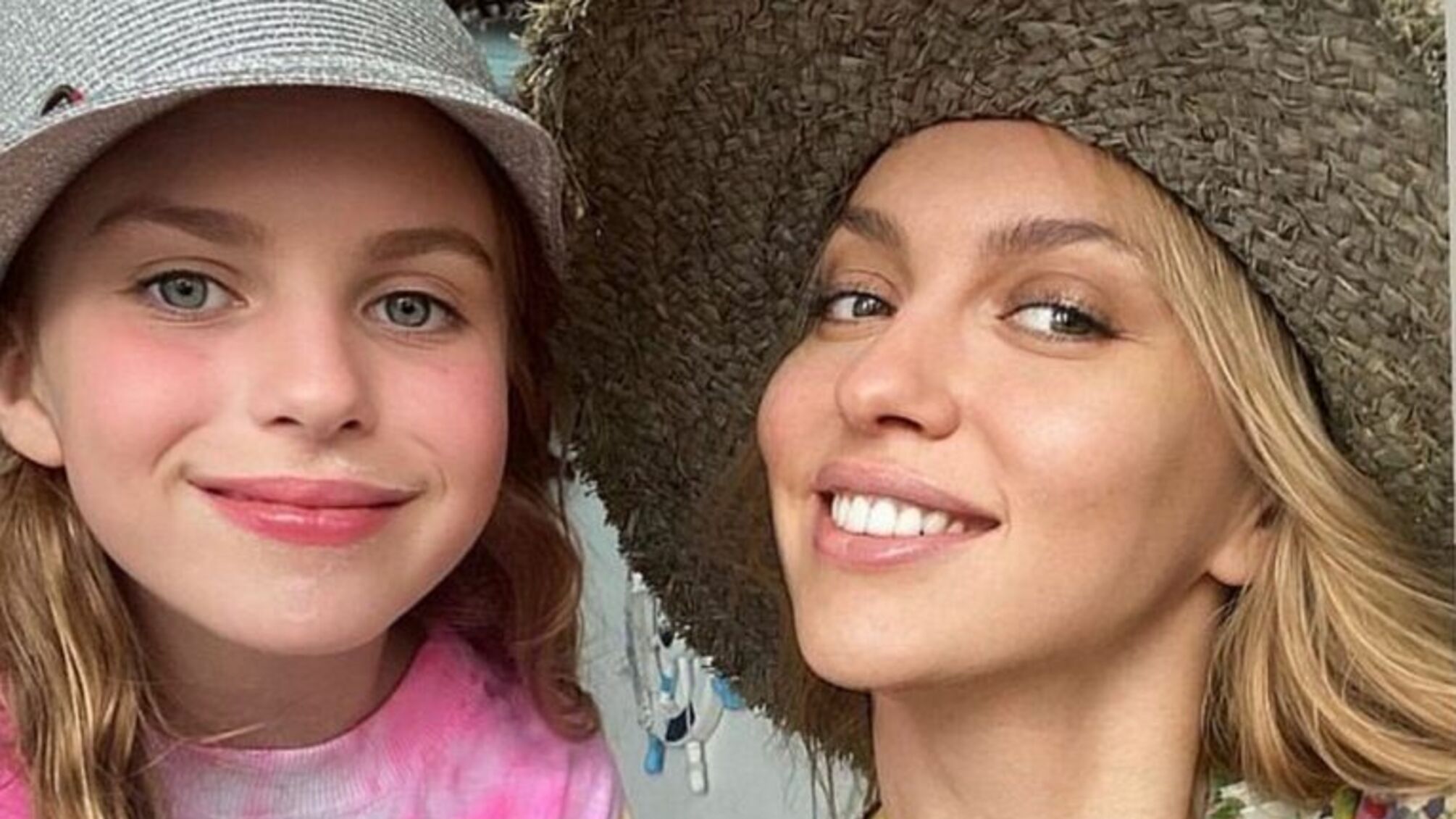 Оля Полякова з донькою Алісою