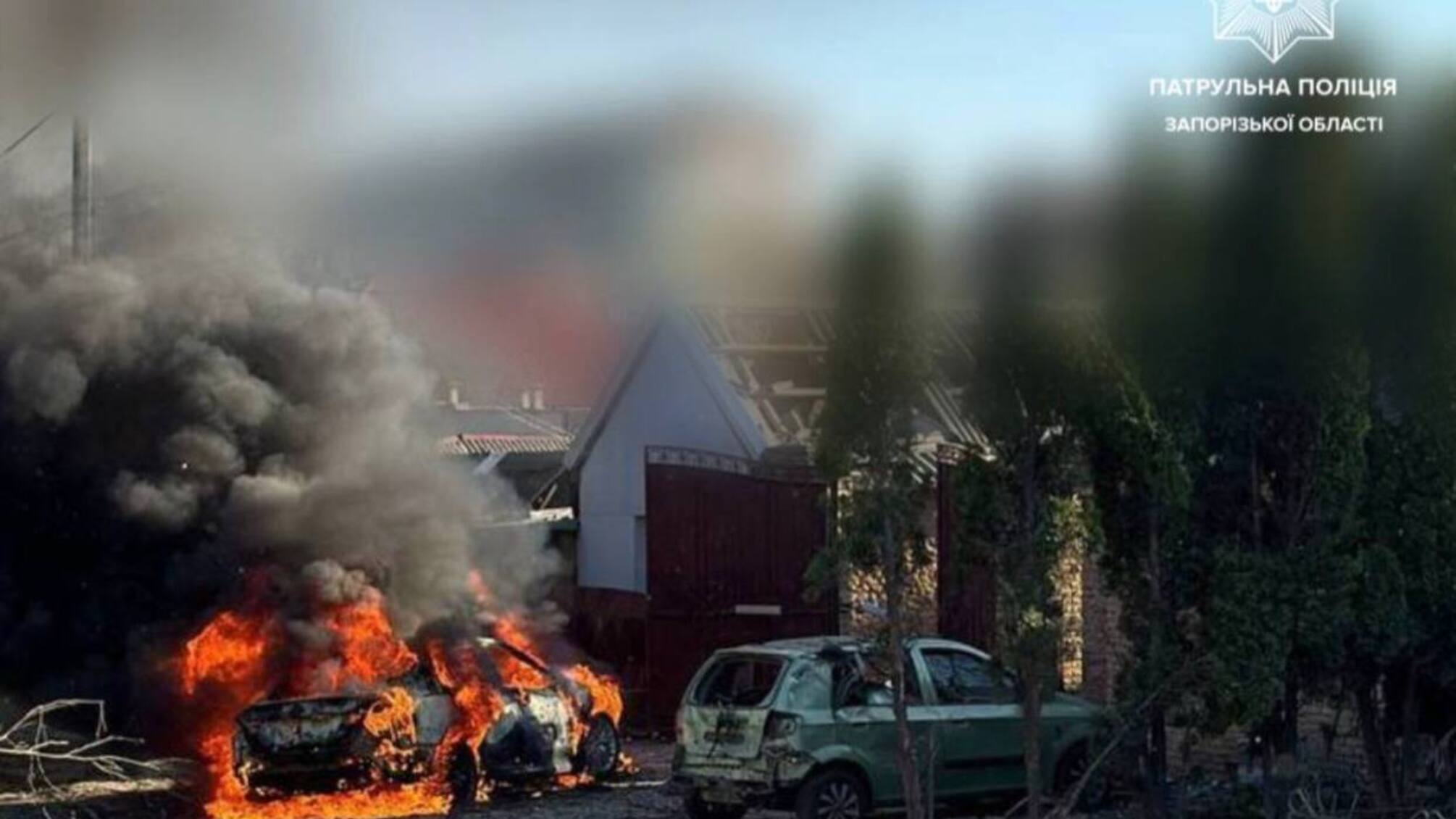 Прилет по Запорожью: есть пострадавшие, среди которых двое журналистов