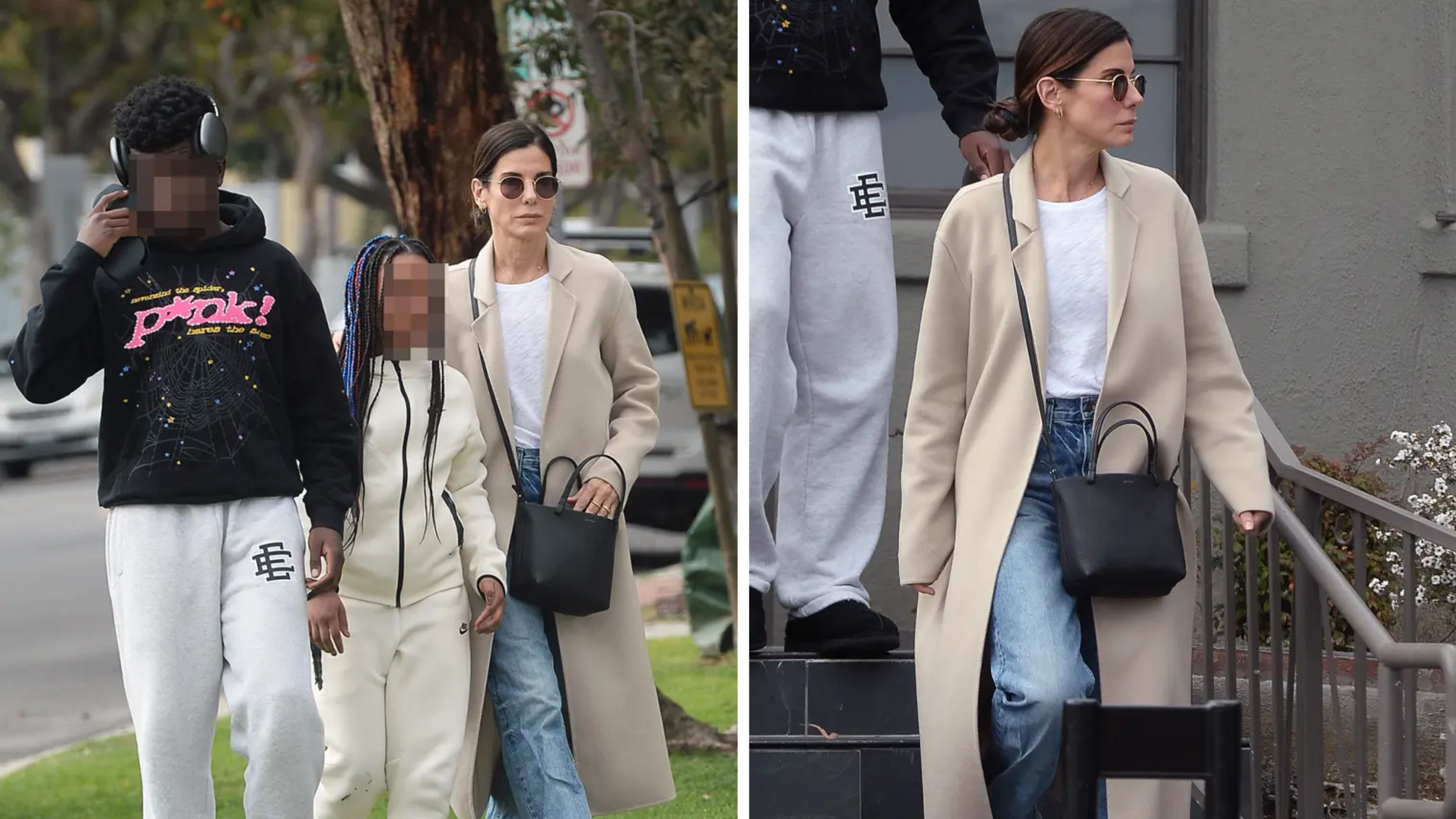 Сандра Буллок з дітьми