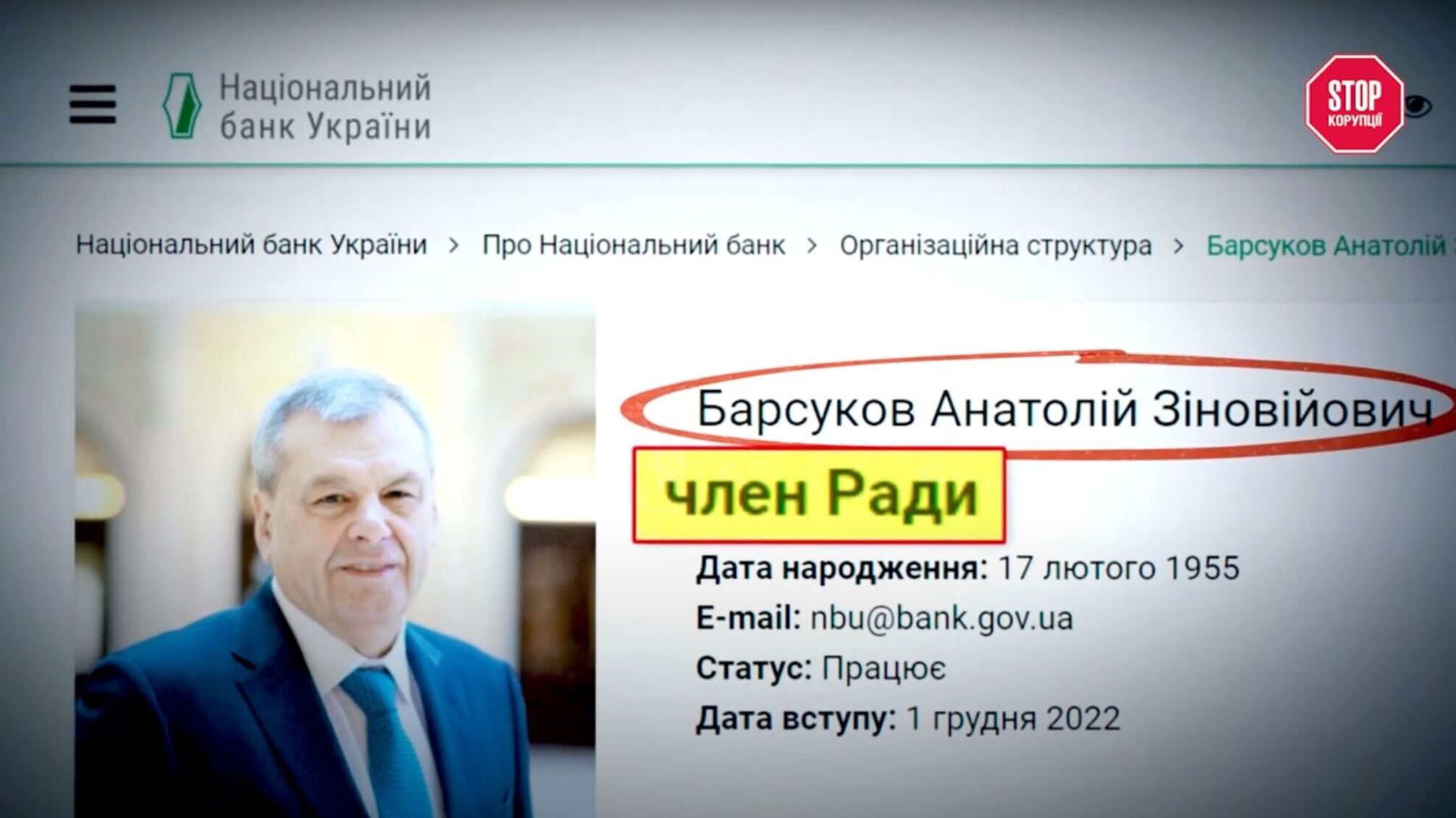 Из подозреваемых – в нацбанкиры: как фигурант дела о 15 млн Барсуков стал членом Совета НБУ?