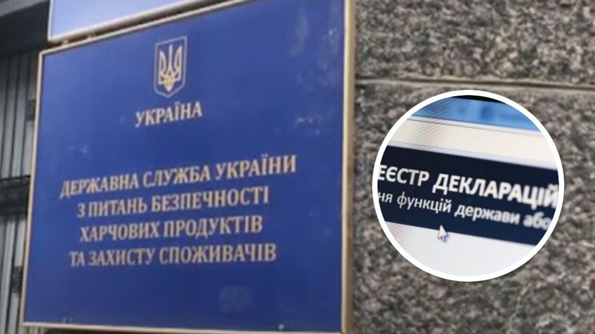 Декларация должностного лица Госпродпотребслужбы