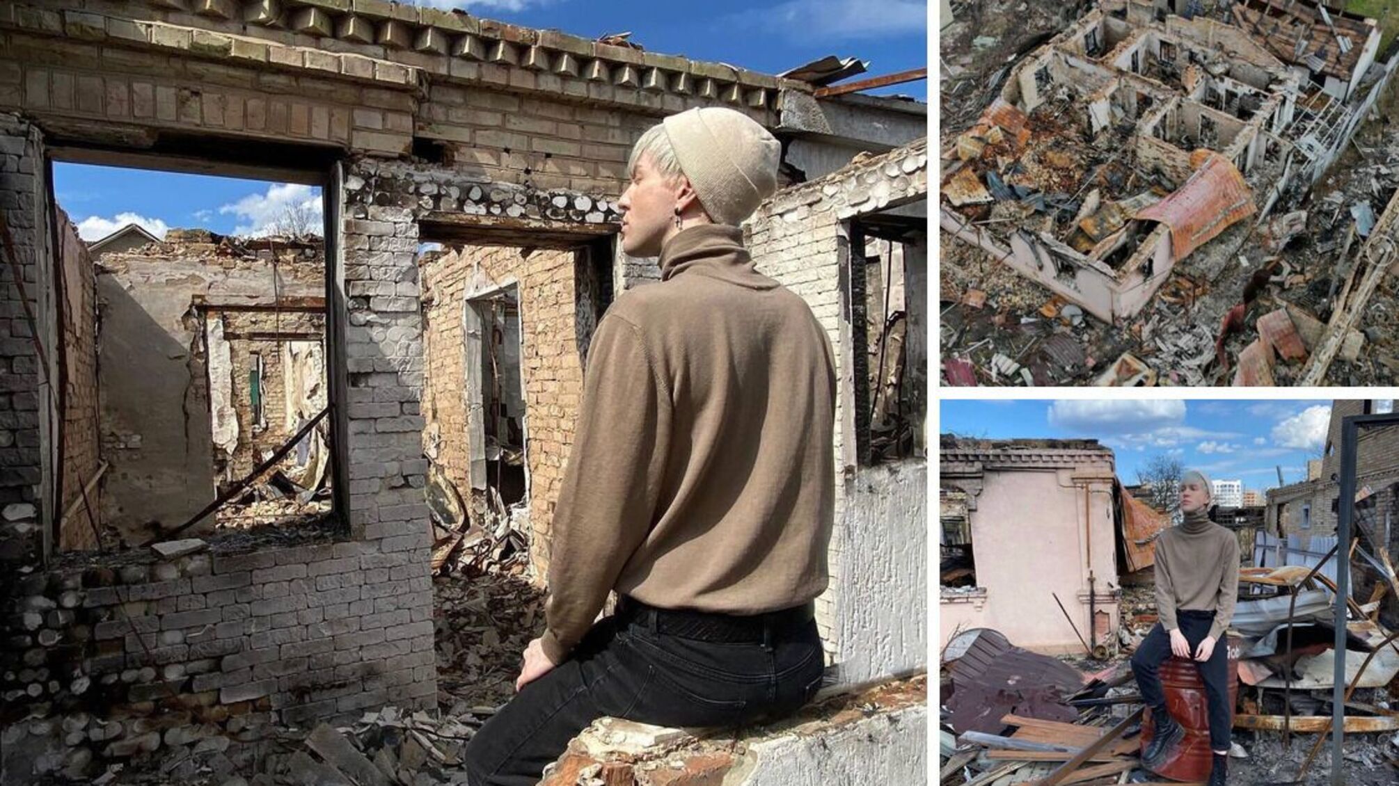 'Казали, що брешу': візажист Андрюшин про хейт від підписників щодо знищеного рф будинку