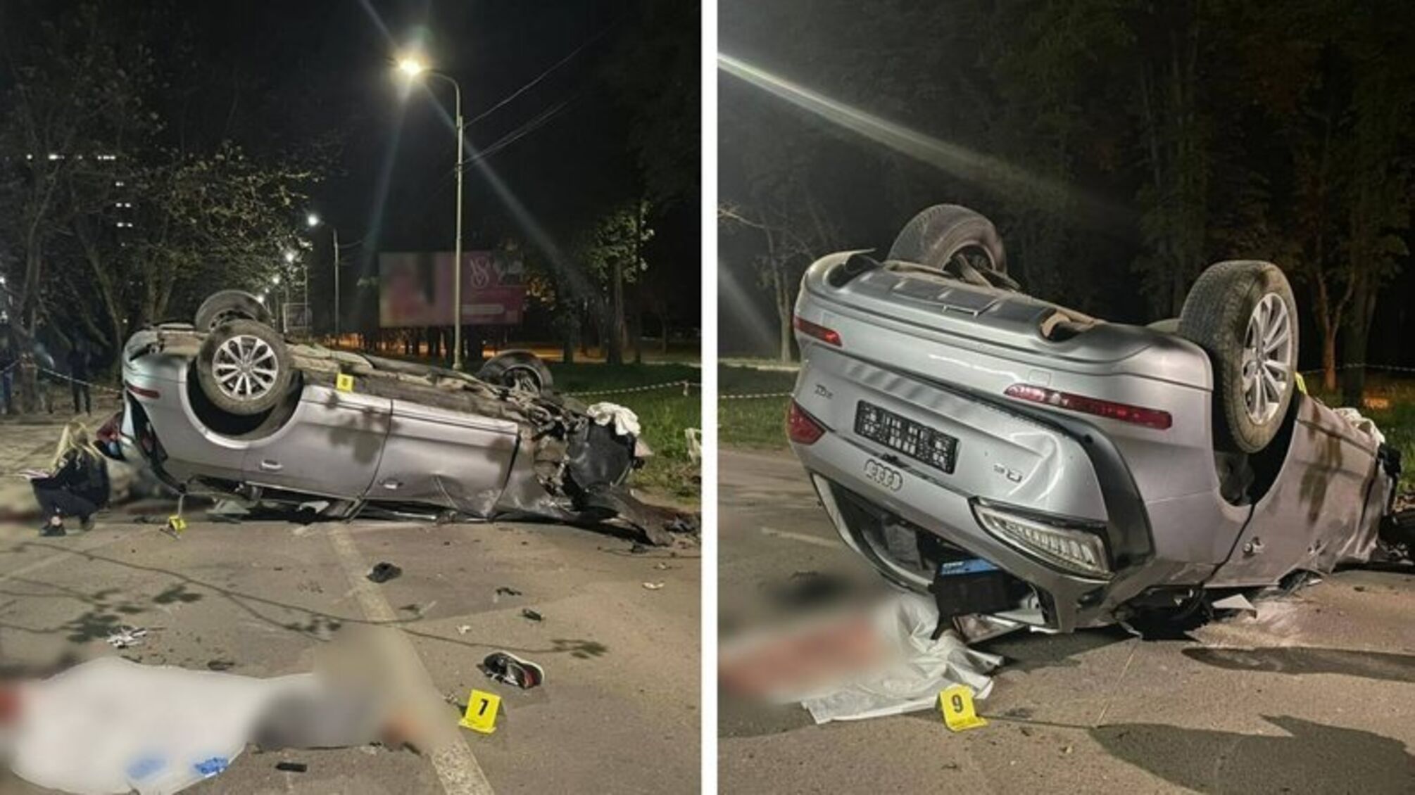 Смертельна ДТП в Ужгороді: автомобіль врізався в дерева