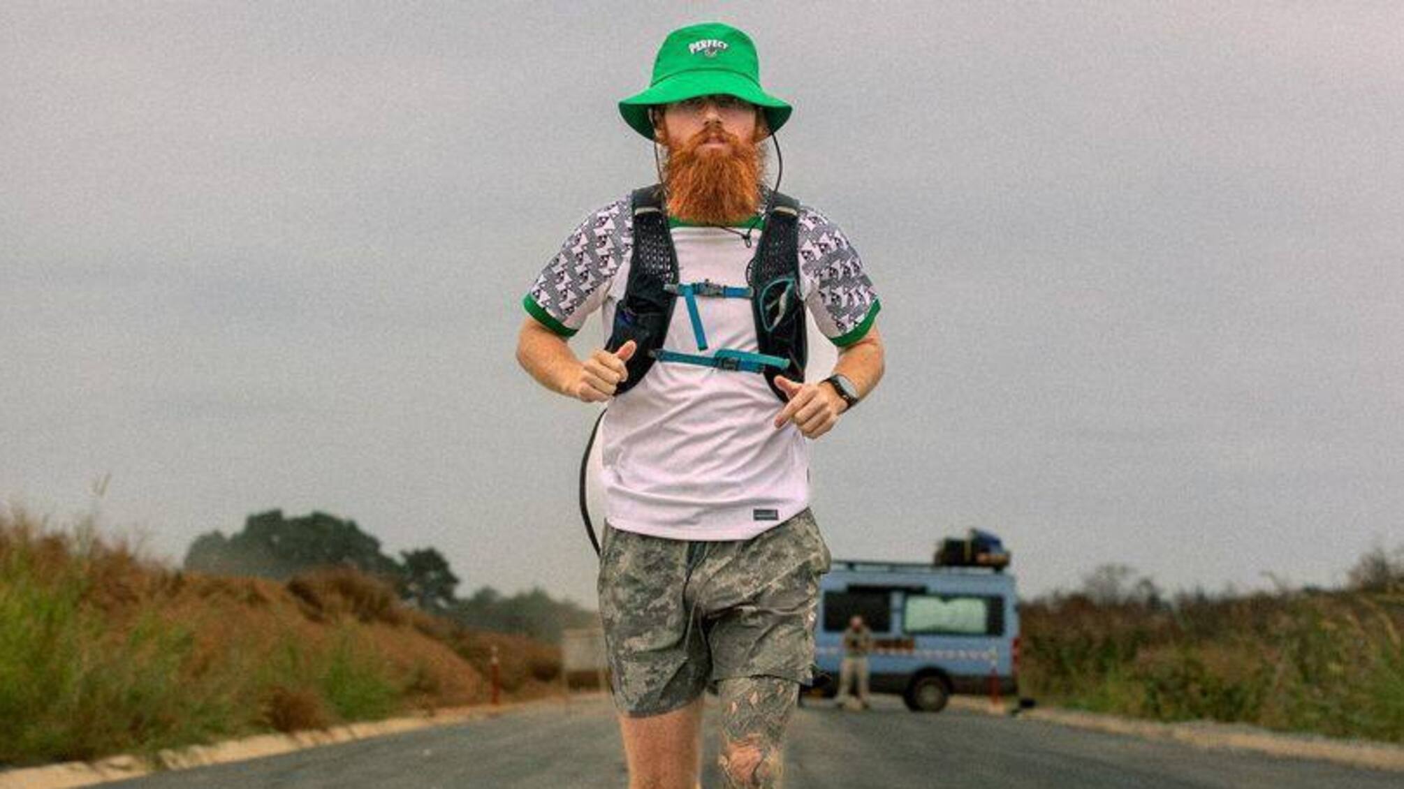 Британец впервые в истории человечества пробежал через всю Африку, преодолев 16 250 км и 16 стран