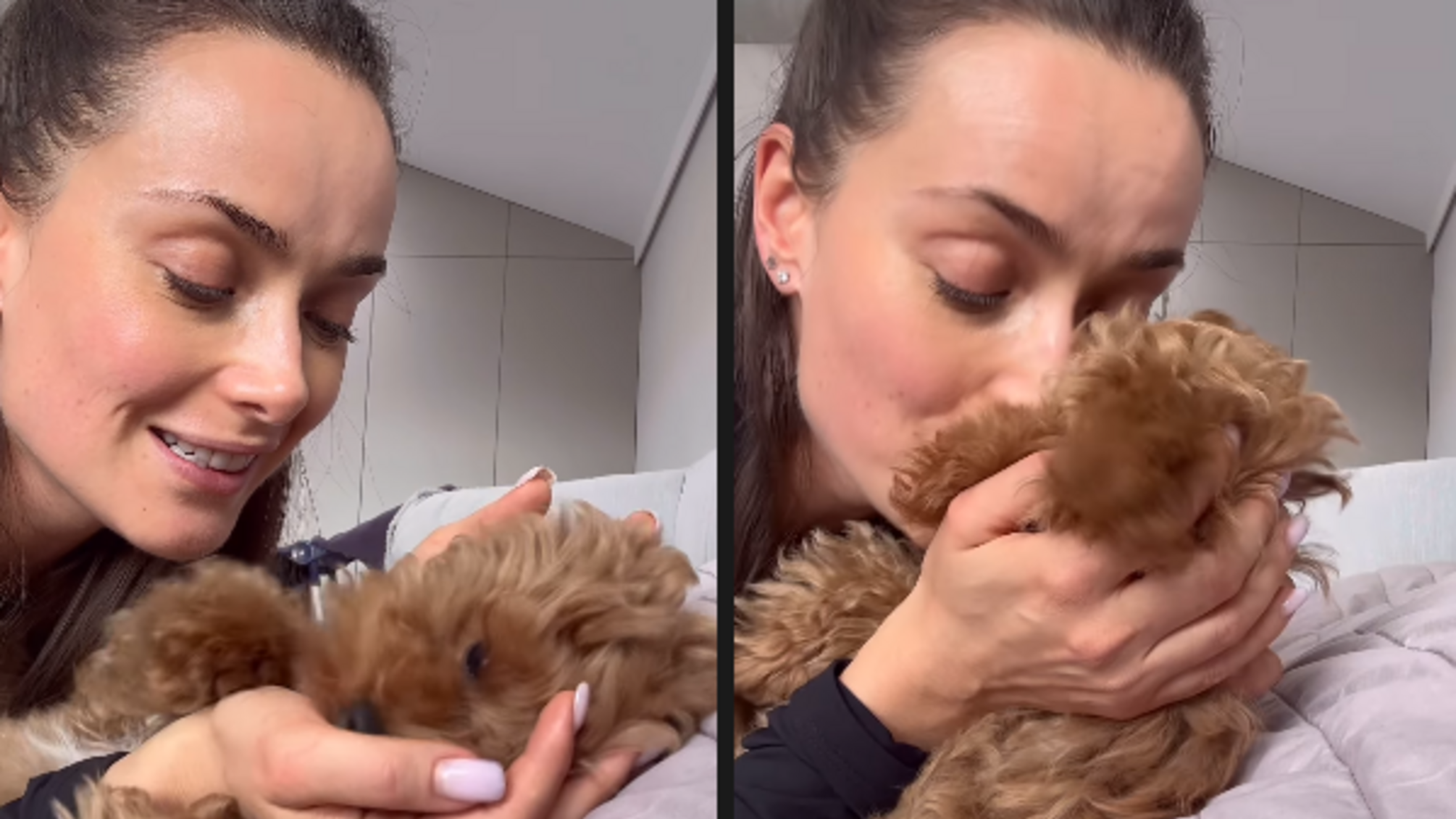 Мишина и ее собака Один