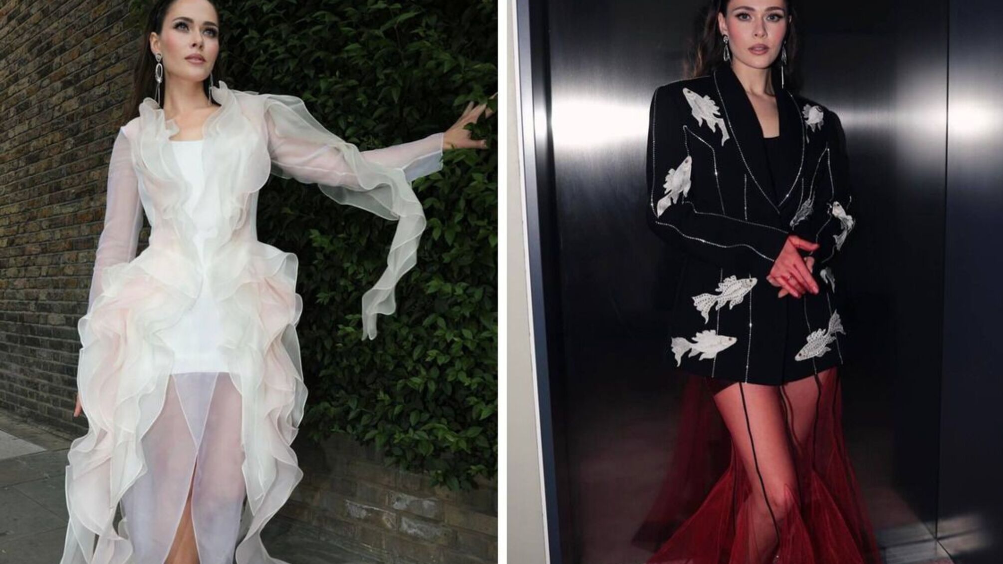 Одяг Саніної на премії BAFTA TV Awards