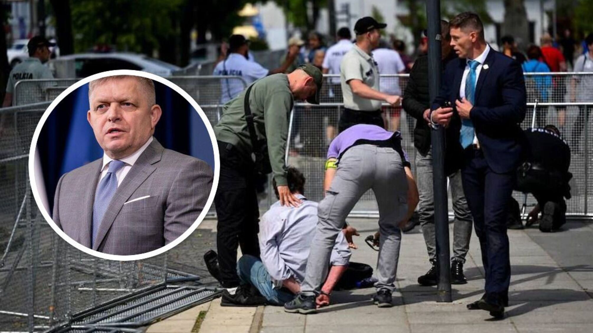 На прем'єр-міністра Словаччини Роберта Фіцо скоєно замах