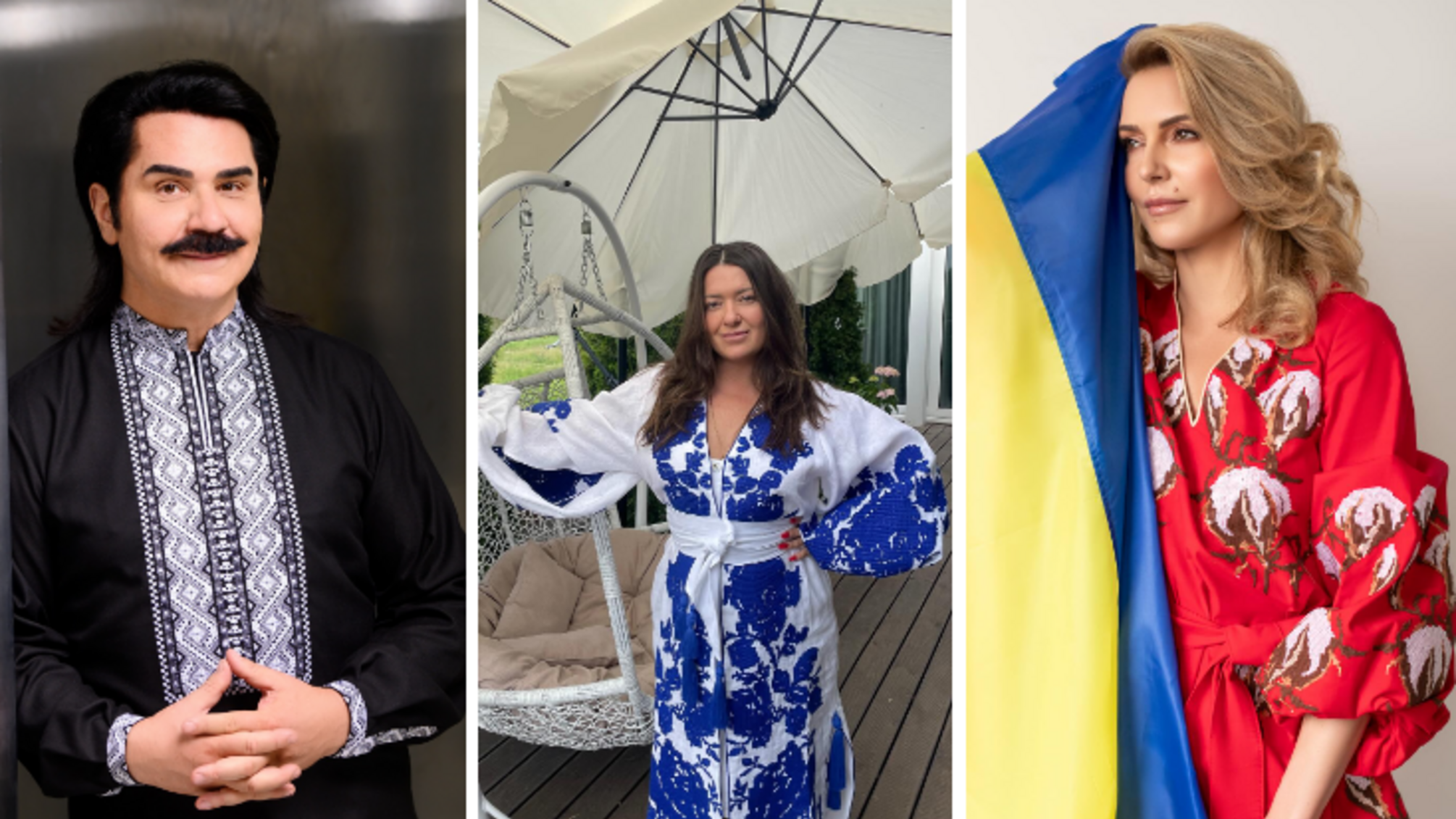 Українські зірки показали свої національні вбрання