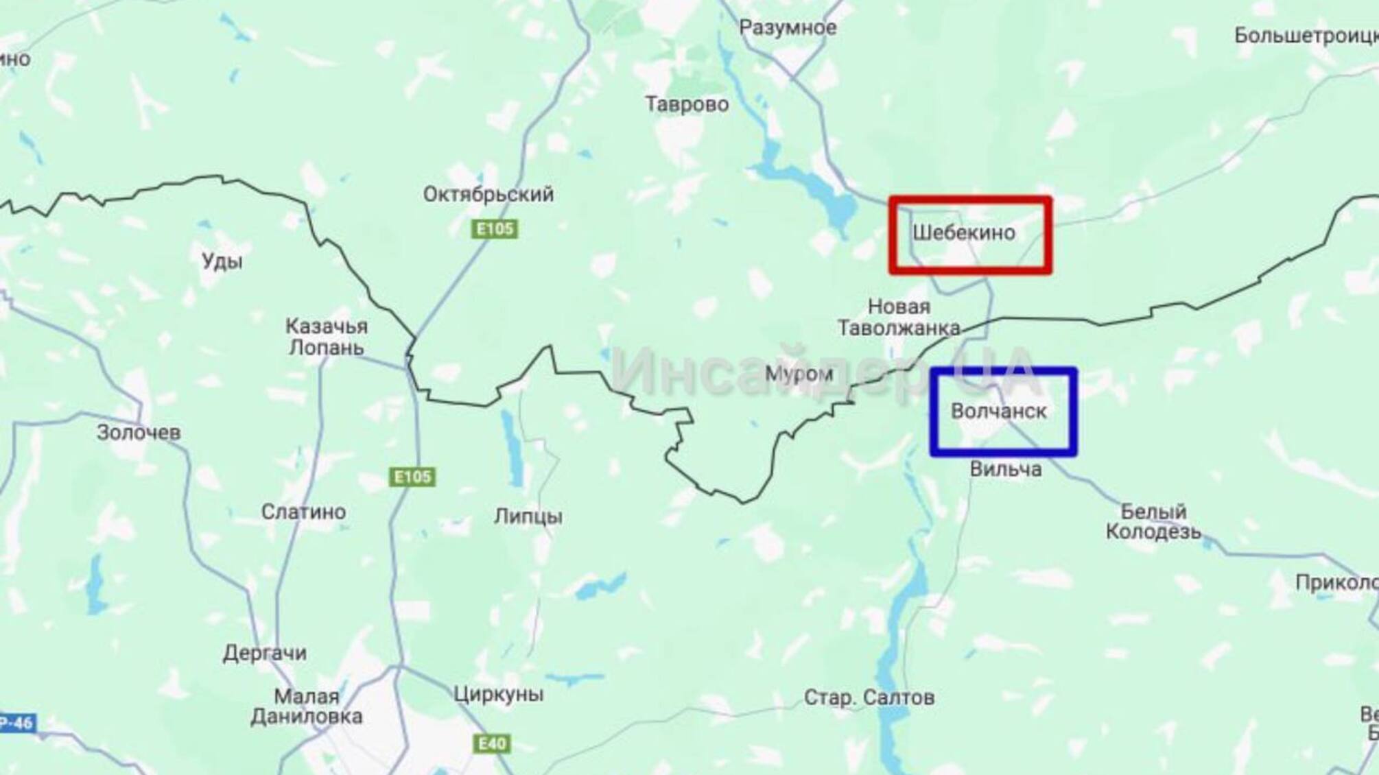 Военные РФ ошибочно отработали 4 ФАБами по русскому Шебекиному вместо Волчанска.