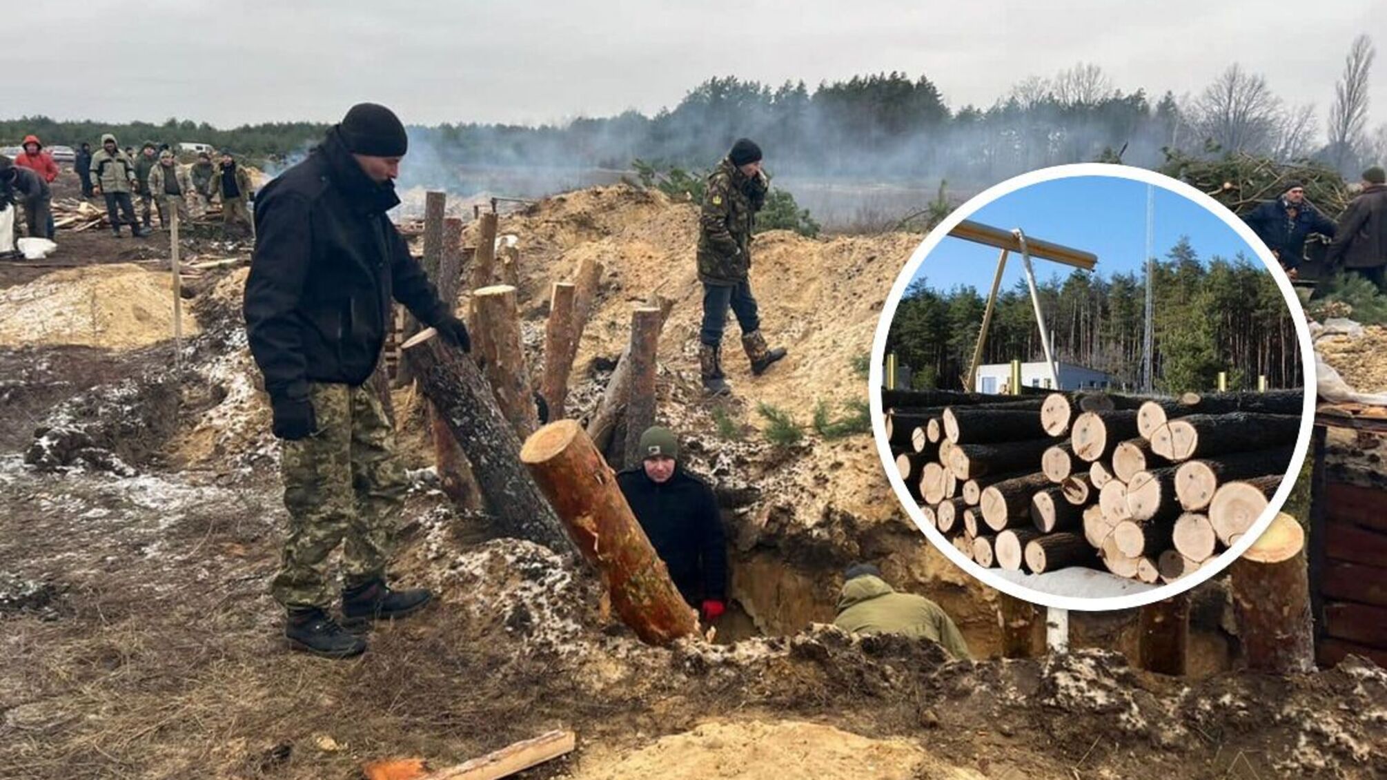 Схема на сотни миллионов: стоимость древесины для фортификаций в Харьковской области завышали в три раза, – ХАЦ