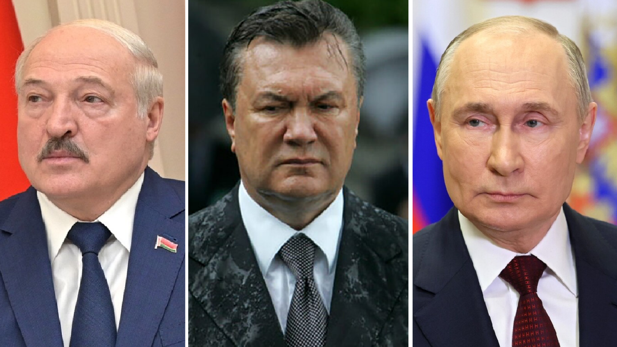 Лукашенко, путин и Янукович собрались втроем: борт беглого президента приземлился в Беларуси