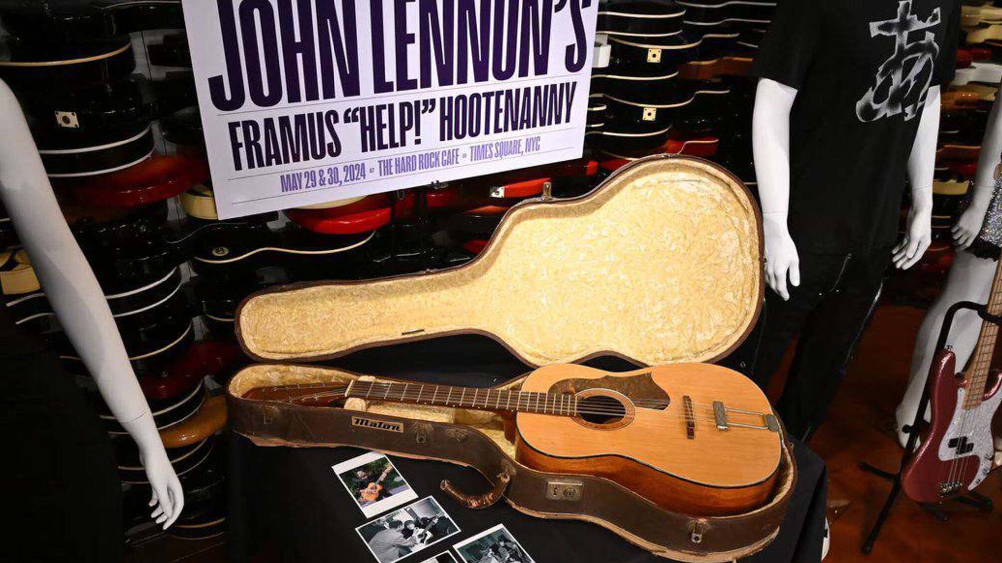 Стало известно, за сколько продали гитару Джона Леннона продали: это рекорд на аукционе Beatles