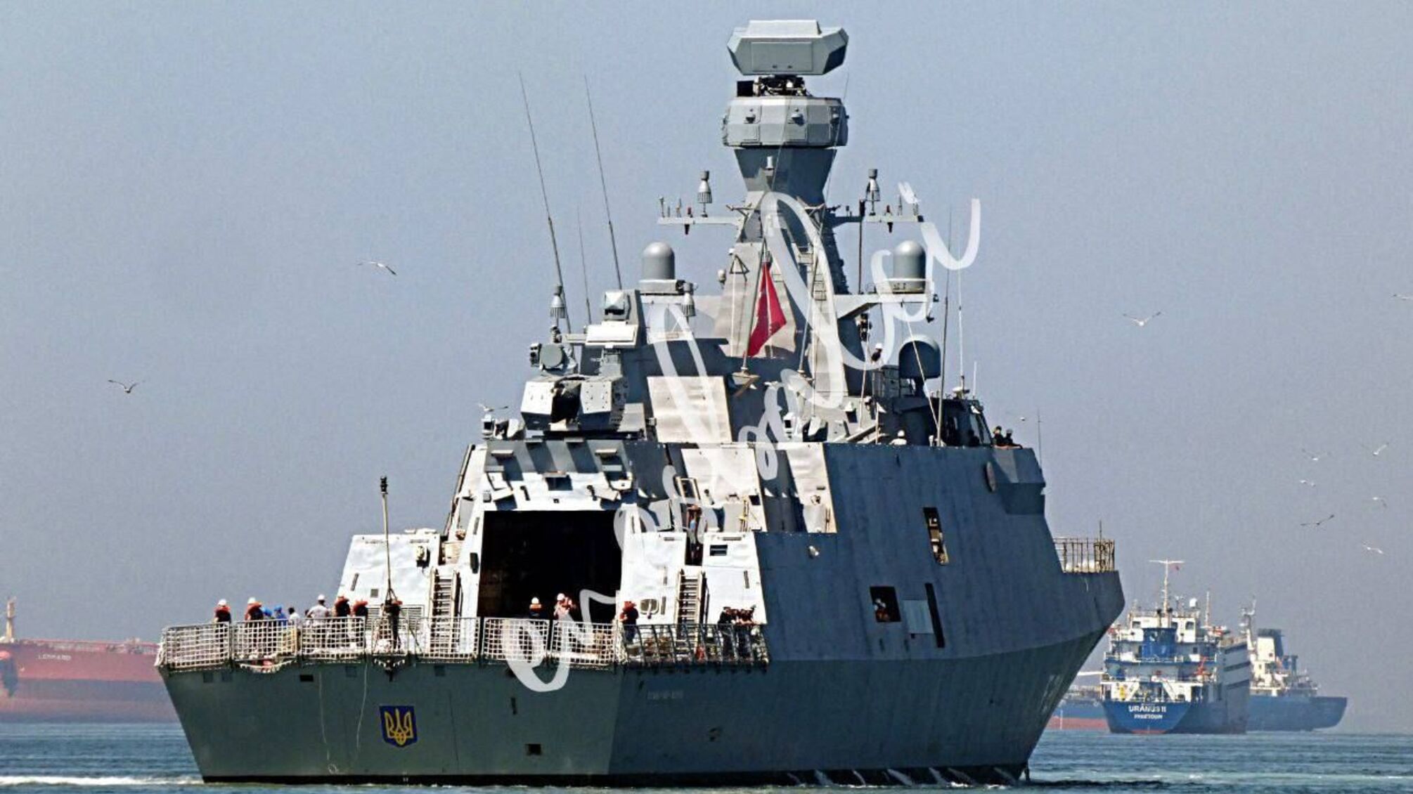 Туреччина провела випробування корвета для України та оснастила його