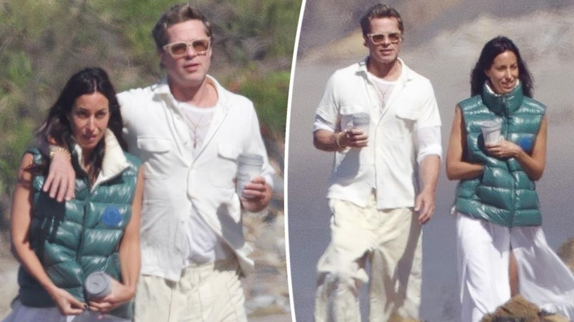 Брэд Питт вместе со своей девушкой Инес де Рамон