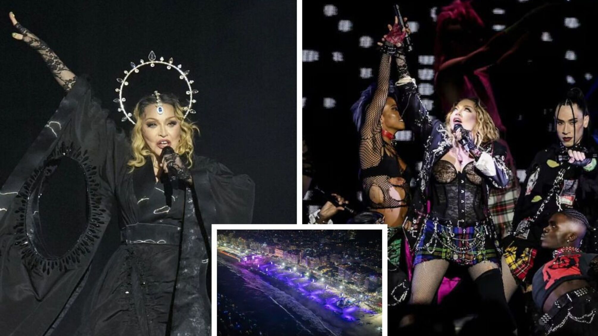 Рекордный концерт Мадонны: звезда собрала 1,6 млн поклонников в Бризилии