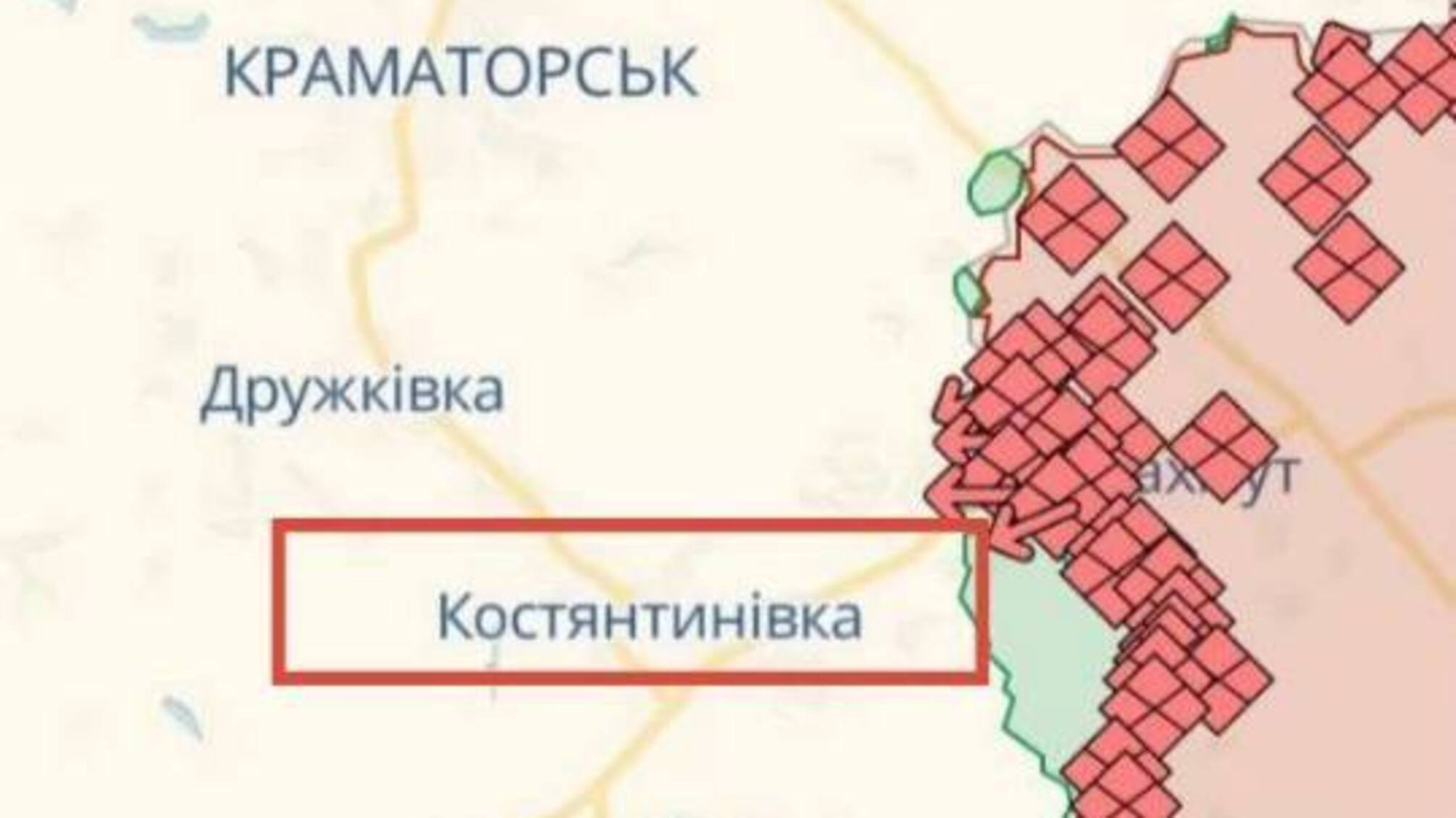 Карта deepstatemap