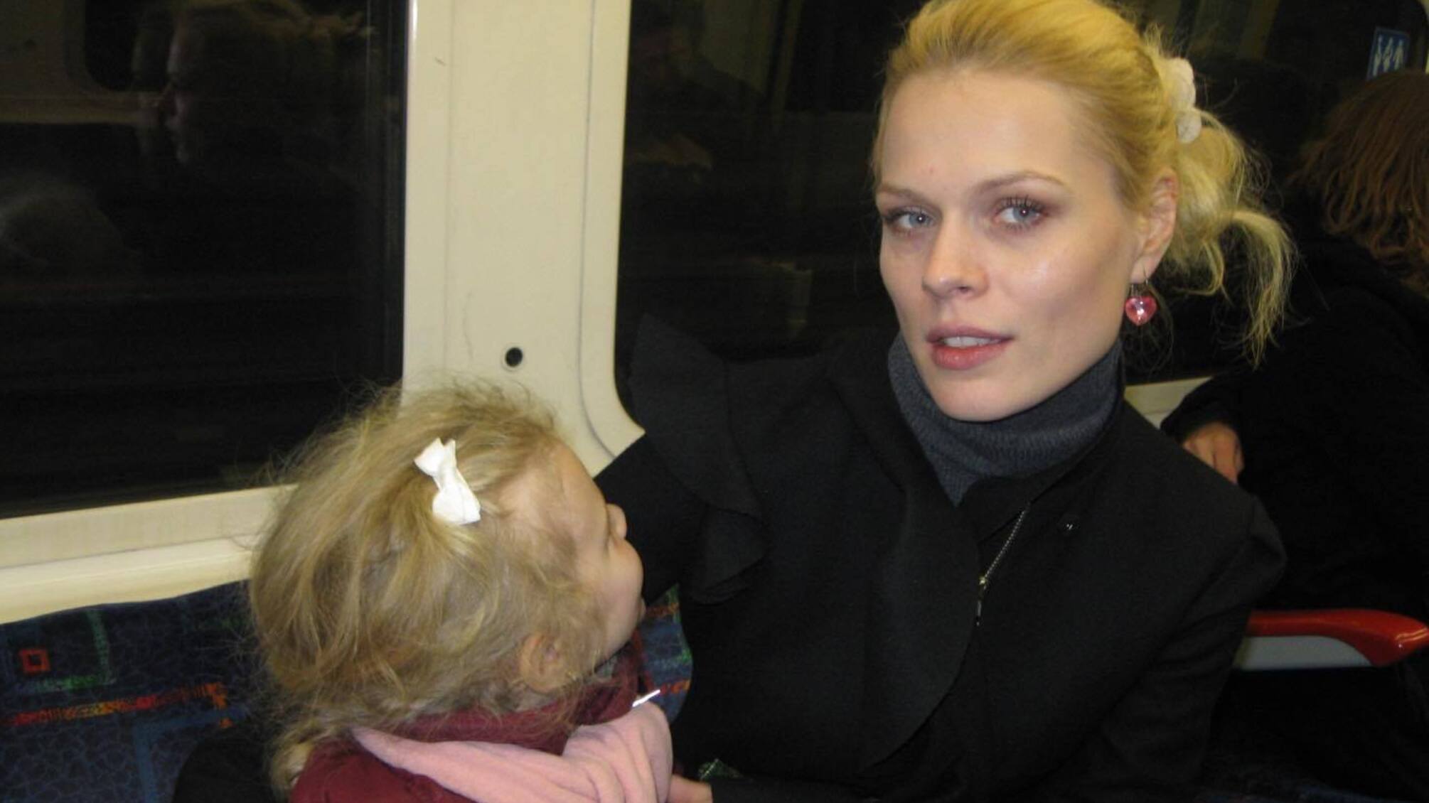 Ольга Фреймут с дочерью