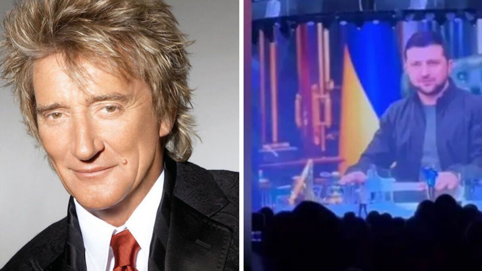 Род Стюарт был освистан в Лейпциге за поддержку Украины во время концерта