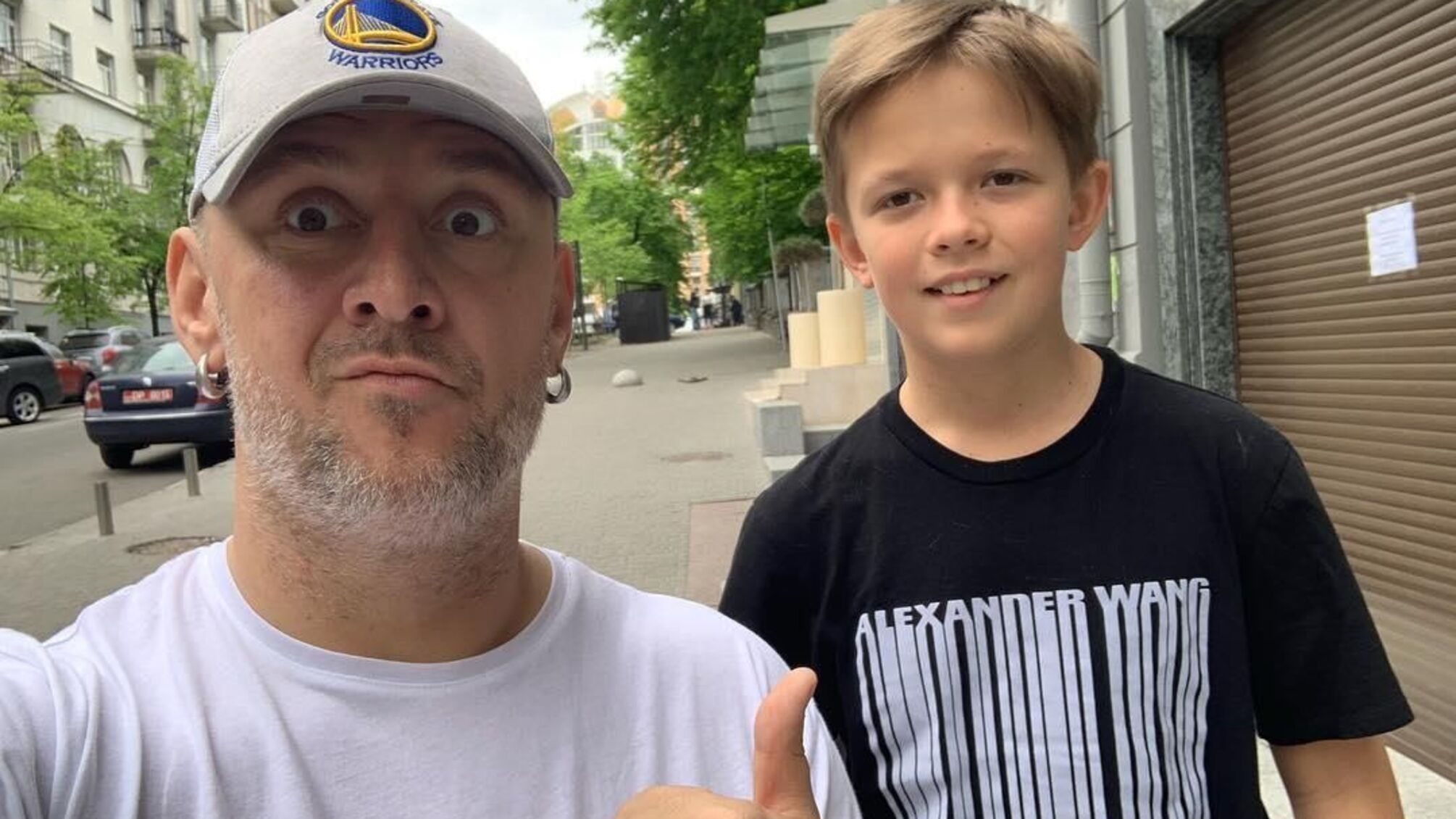 Син Потапа розповів, як реагує на постійний хейт батька, який втік з України