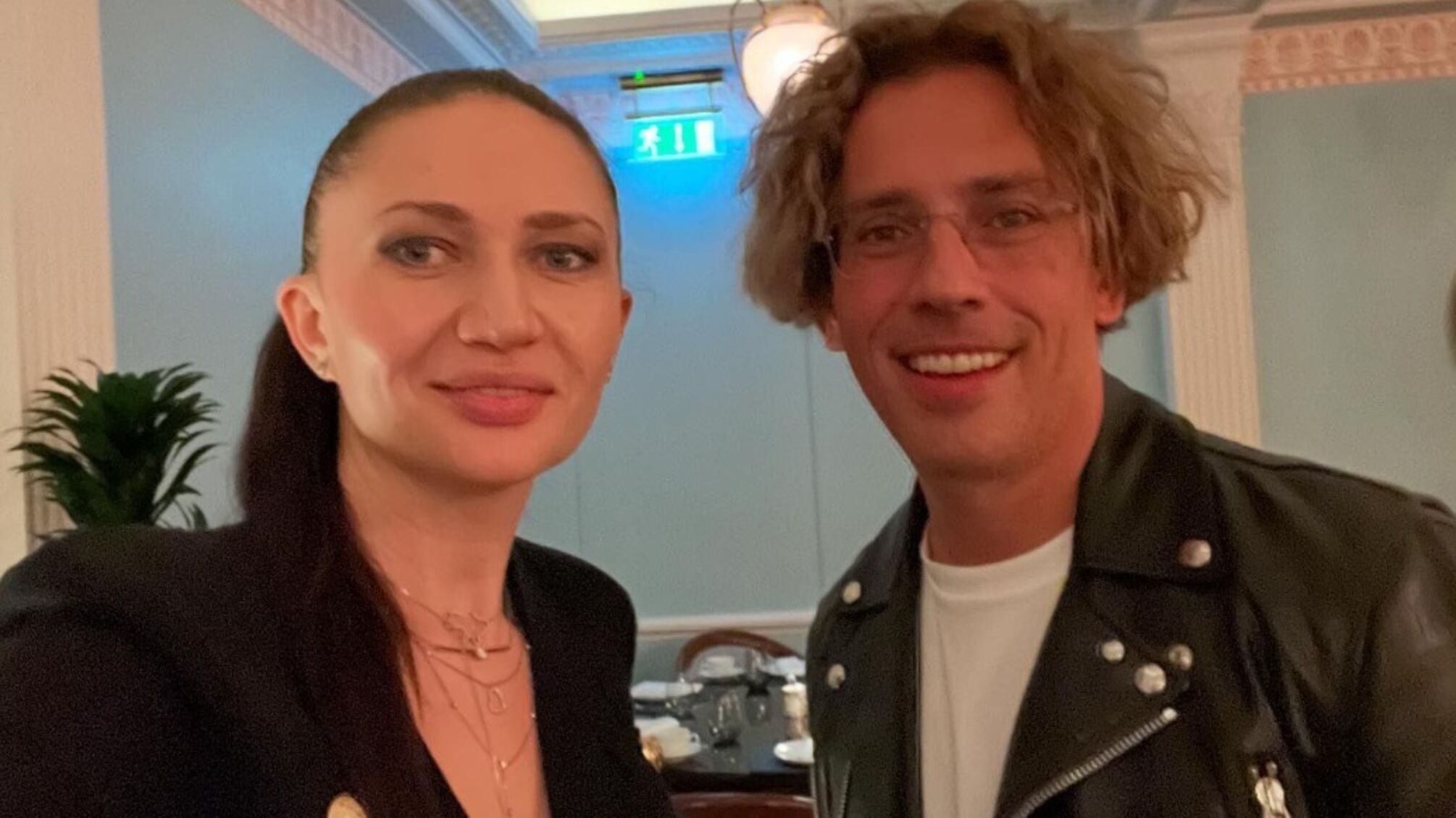 Максим Галкін отримав привітання від подруги з України