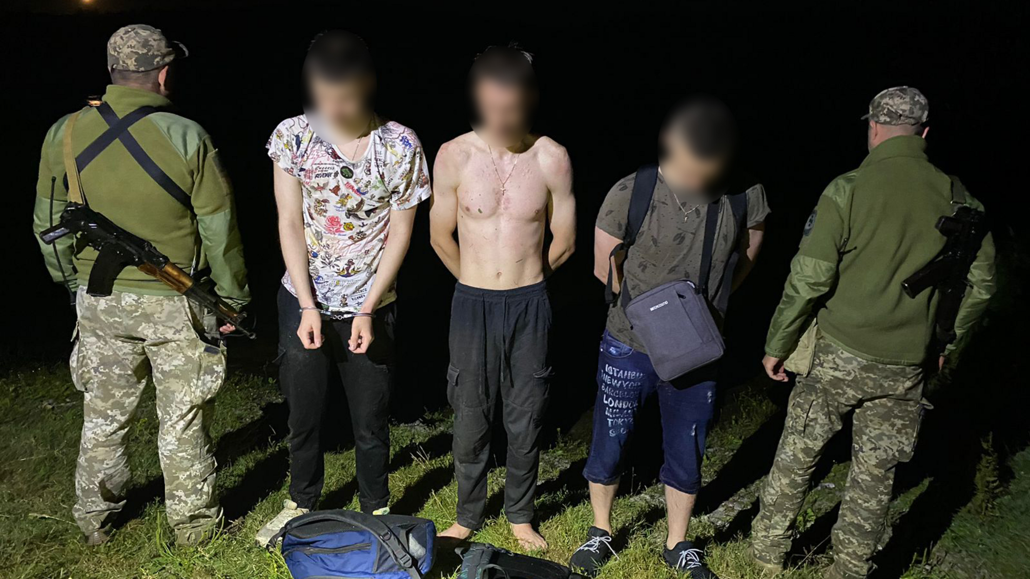 Трагедия на границе: четверо украинцев пытались переплыть речку, однако один из них погиб