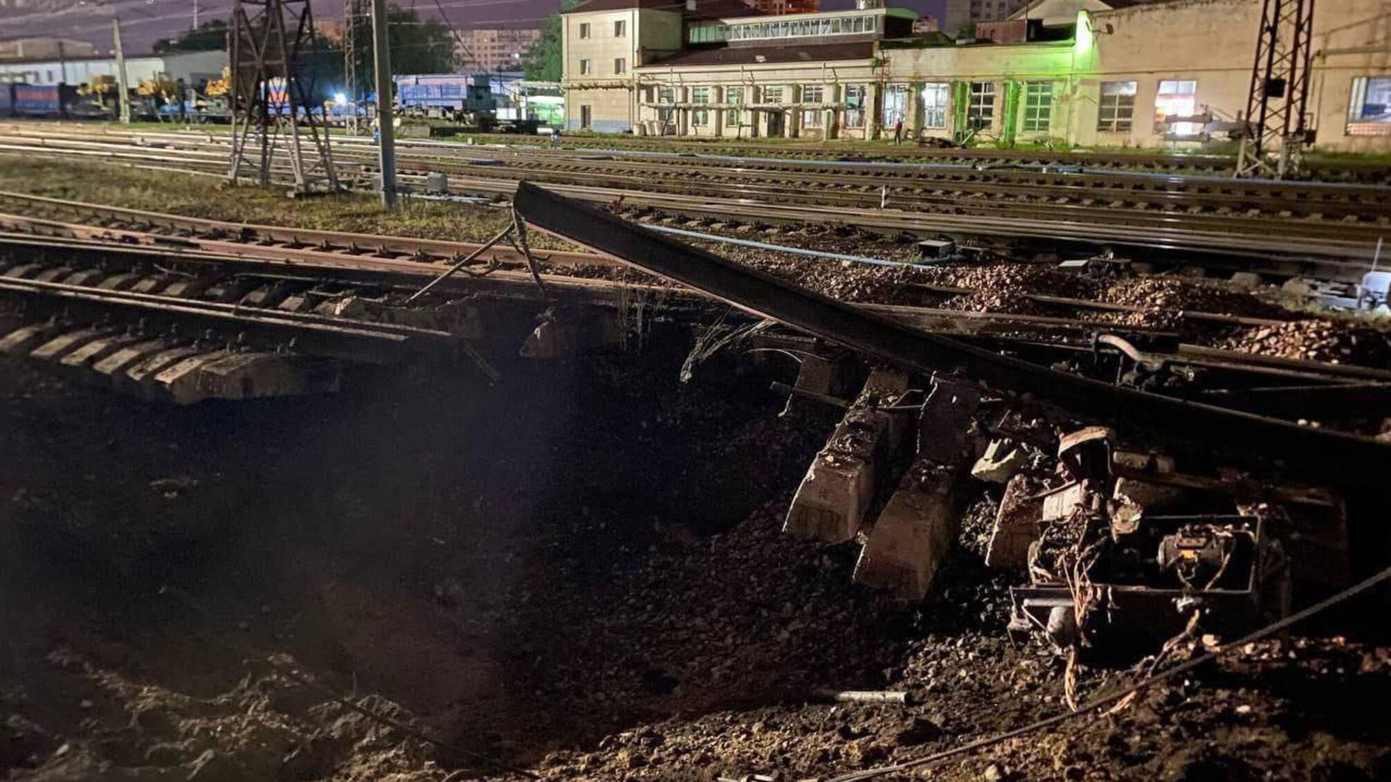 Унаслідок обстрілу в Бєлгороді ушкоджено залізничні колії