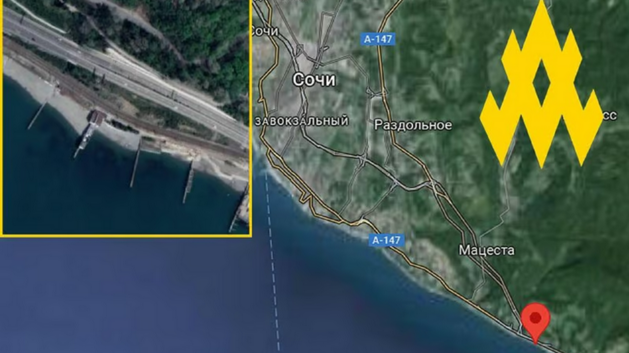 Защищает дачу путина в Сочи: партизаны АТЕШ нашли систему ПВО