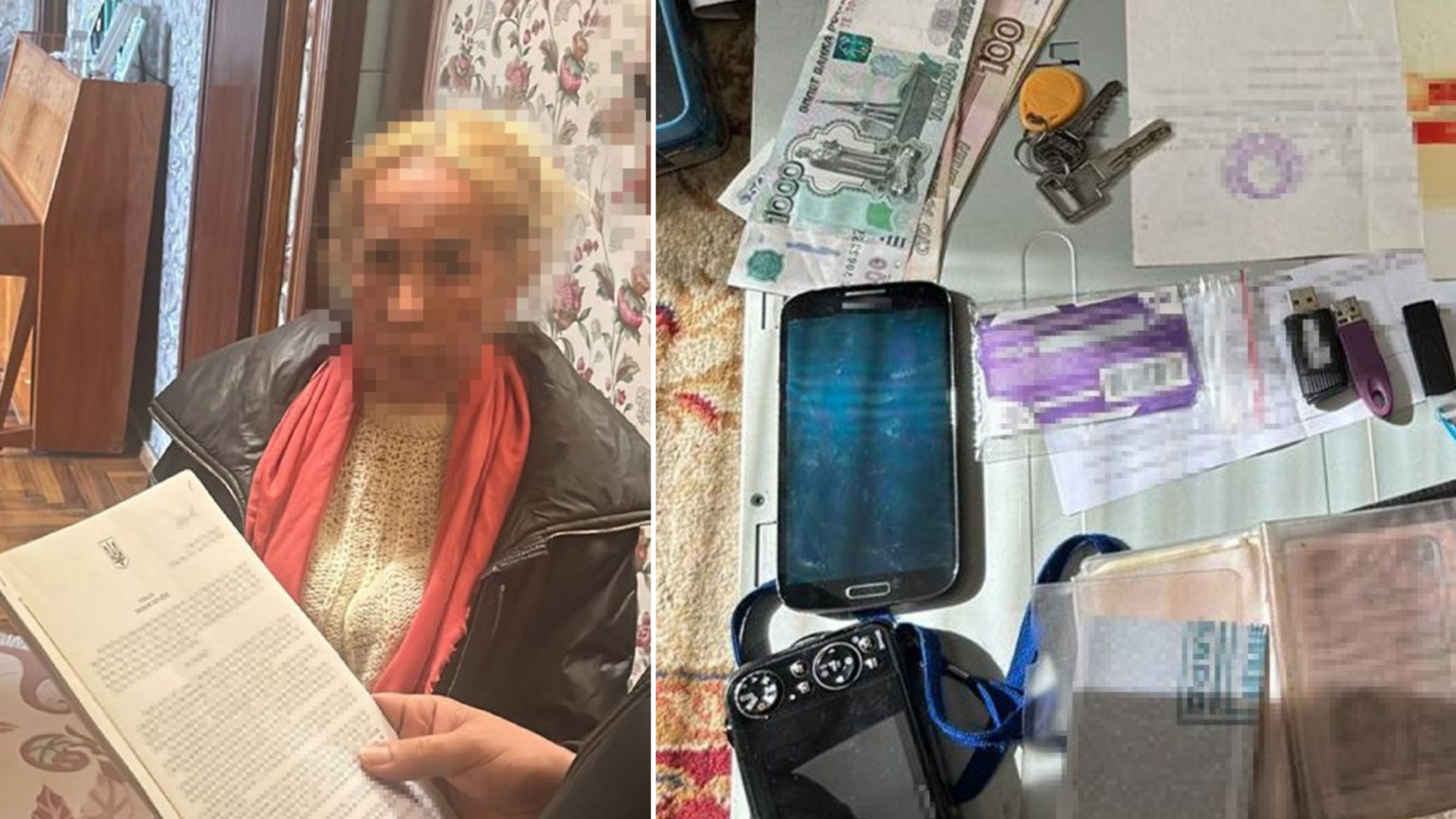 В Днепре задержаны агентша российского ГРУ и ее дочь, которые корректировали удары врага по области