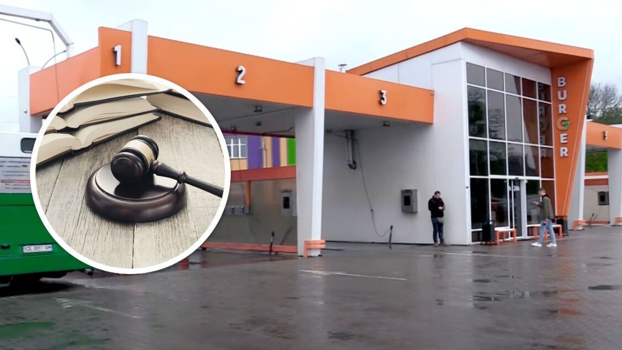 В Черновцах работает 'стихийная' автомойка с орбиты Гамазинской семьи